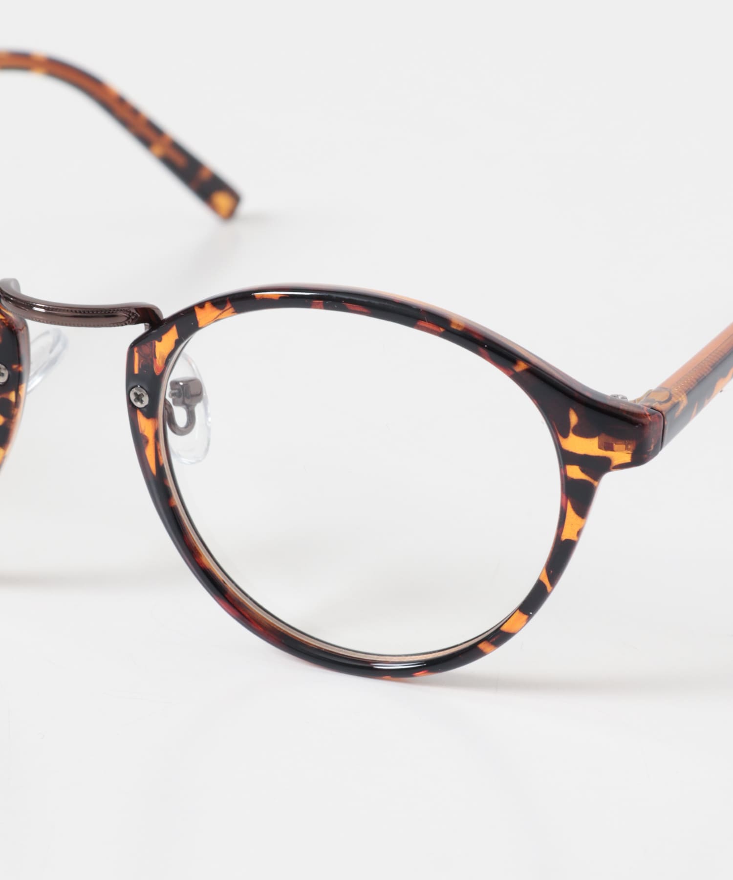 ボストンダテメガネ BROWN One