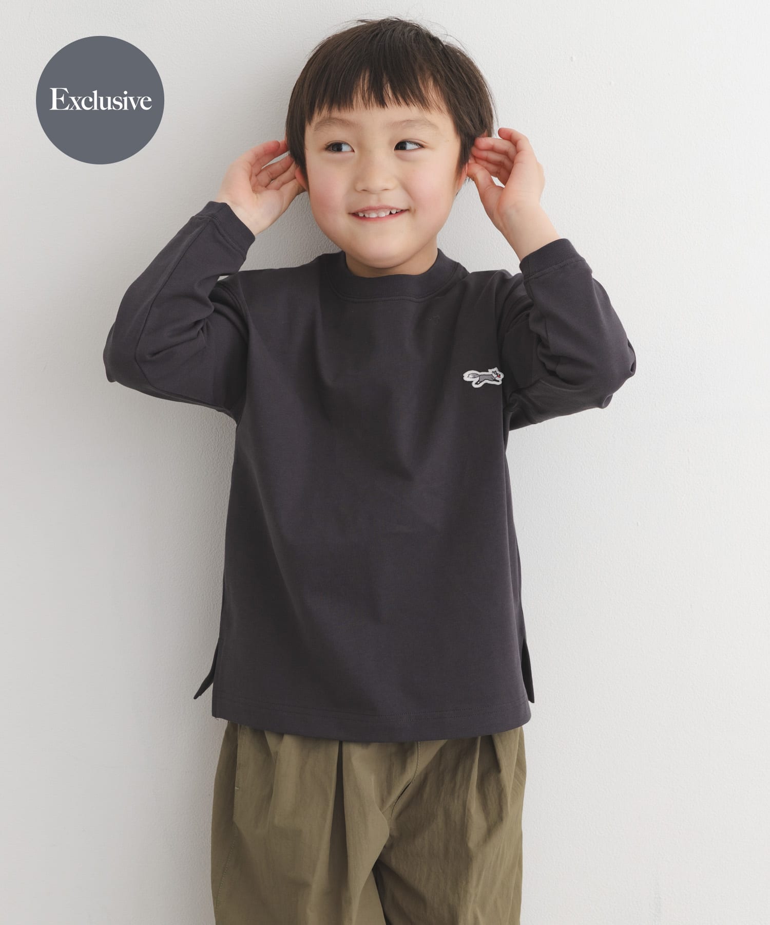 『別注』『親子リンク』PENNEYS×DOORS　THE FOX LONG-SLEEVE T-SHIRTS(KIDS)
