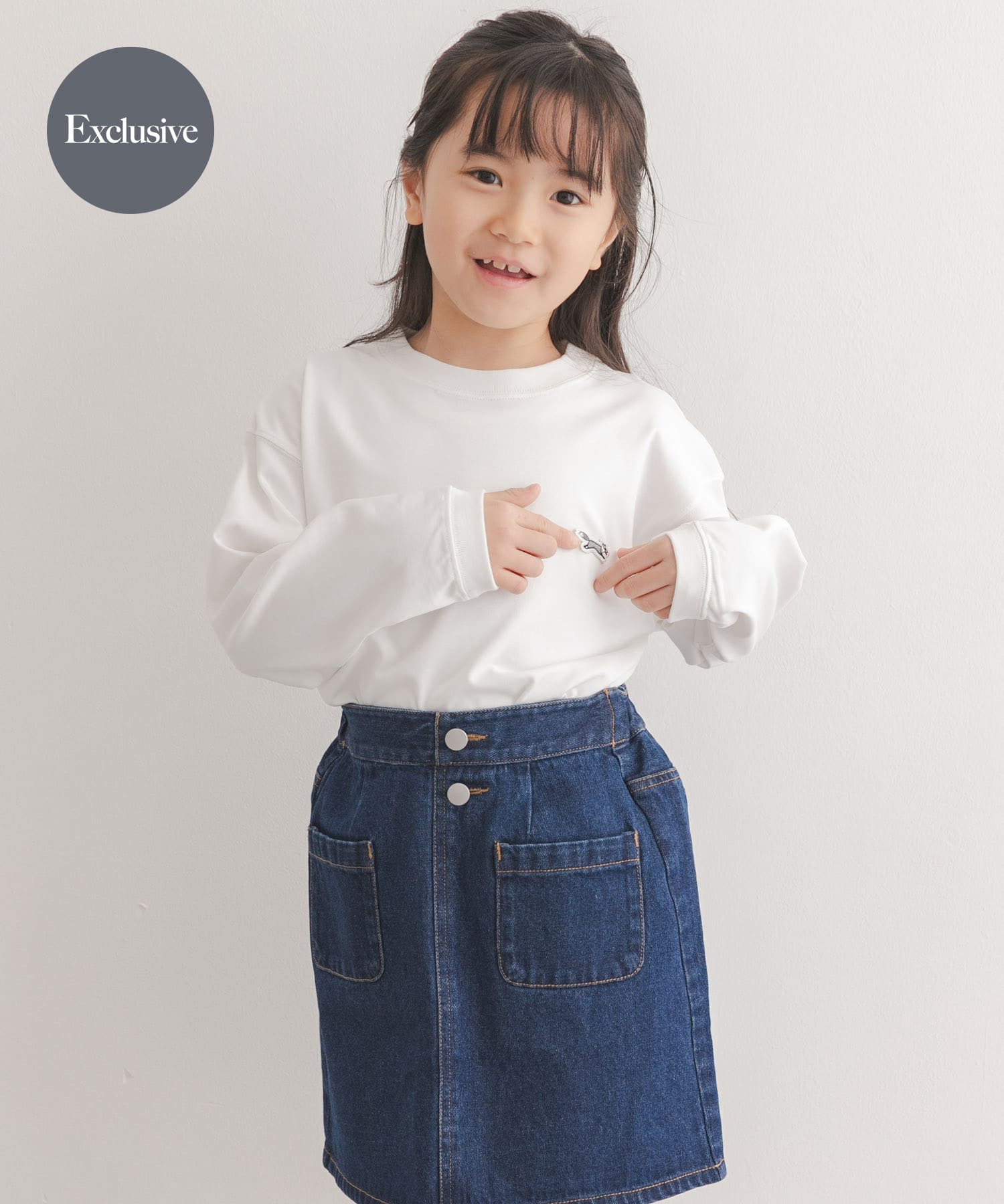 『別注』『親子リンク』PENNEYS×DOORS　THE FOX LONG-SLEEVE T-SHIRTS(KIDS)