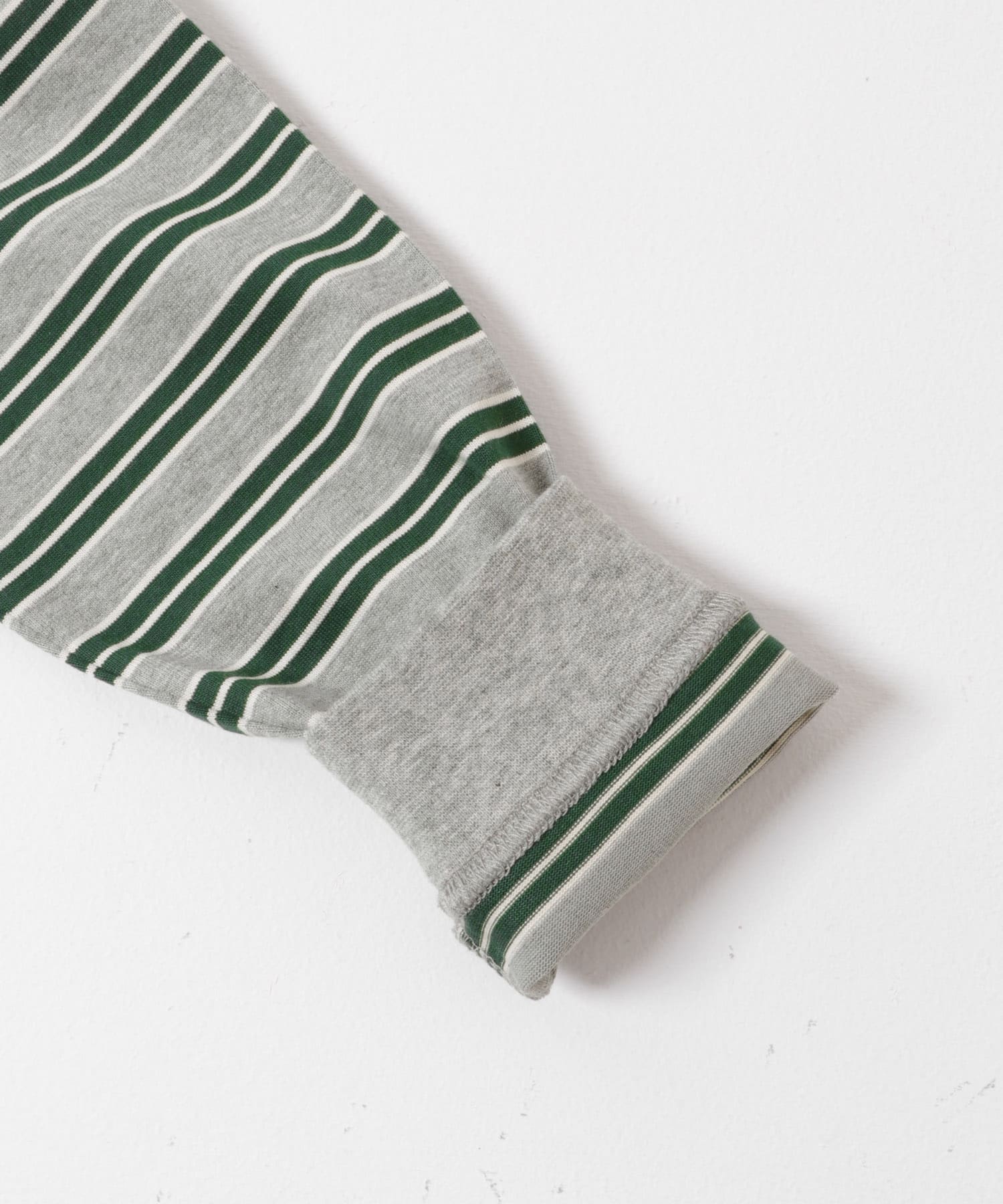 『150サイズあり』マルチボーダープルオーバー(KIDS) TOP GRAY 105(100-110)