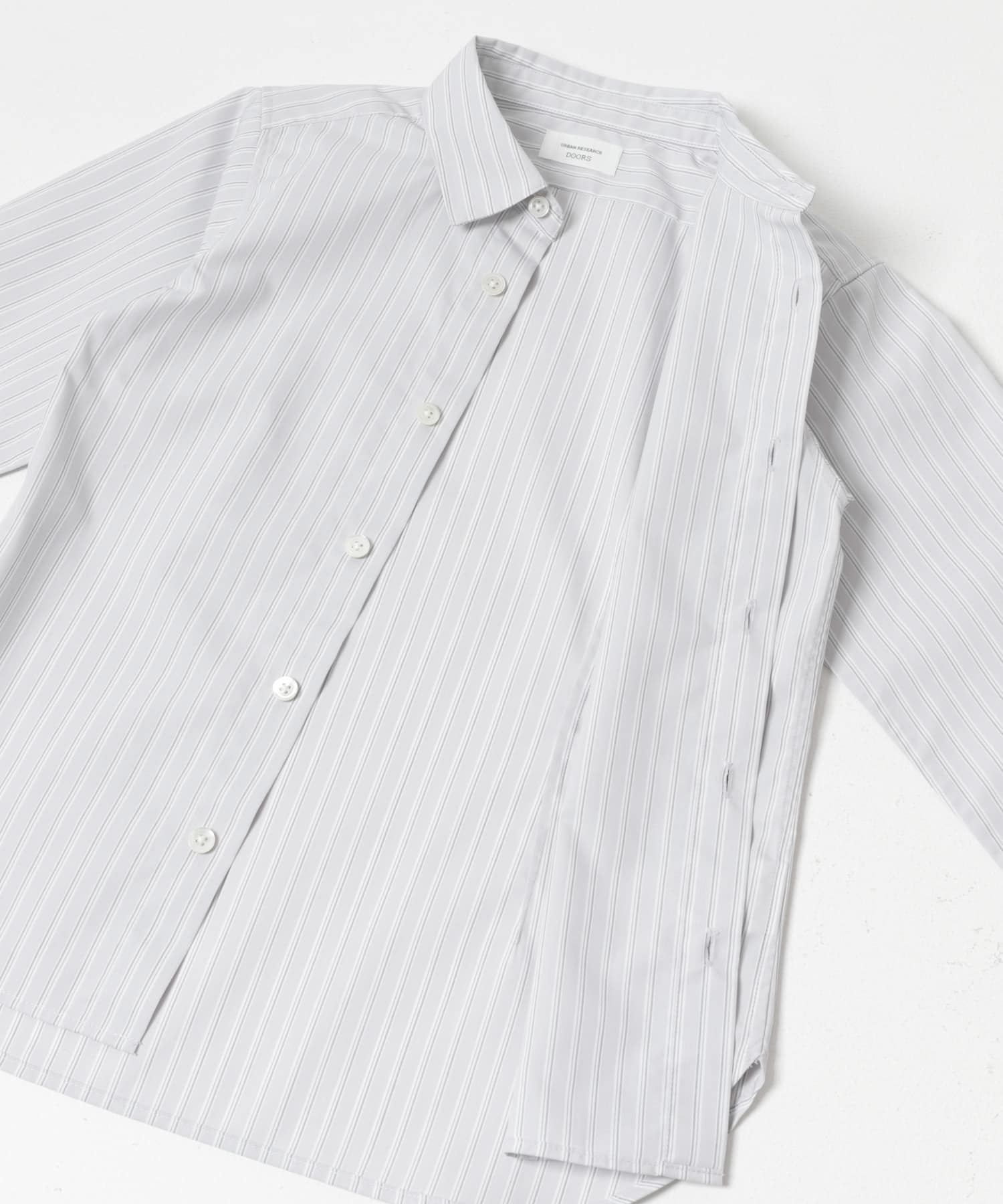 『イージーケア』セレモニーセミワイドシャツ(KIDS) GRAY-ST 110