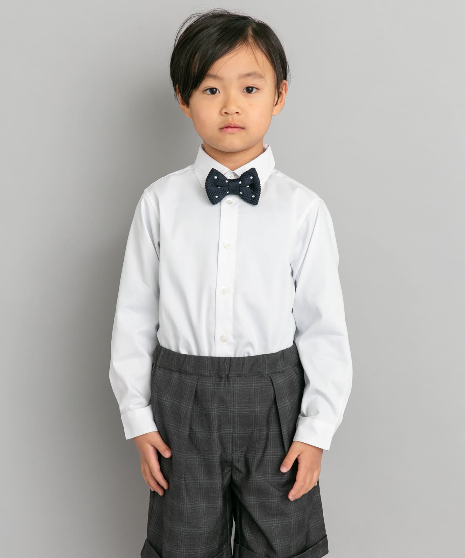 『イージーケア』セレモニーセミワイドシャツ(KIDS)