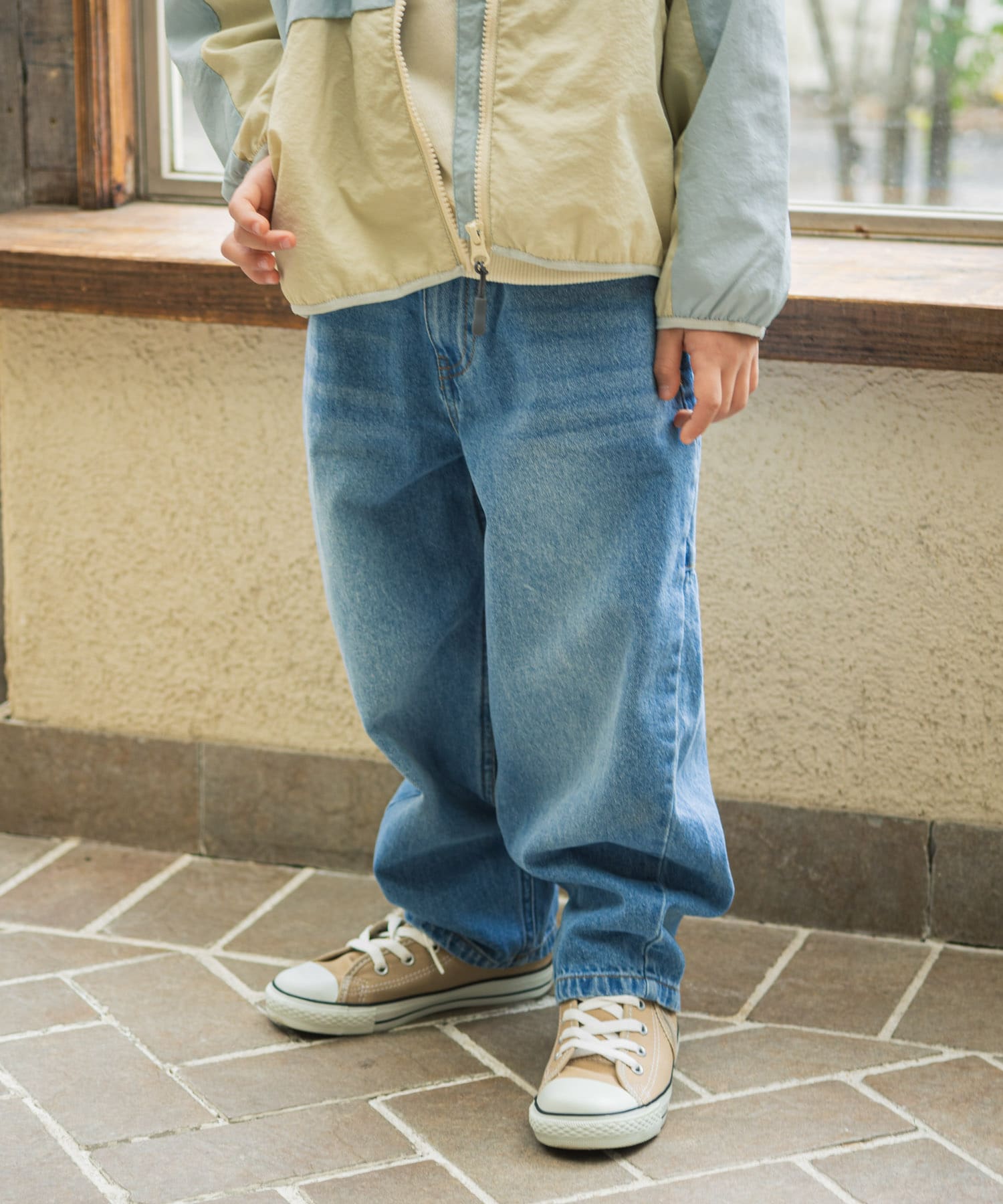 バレルパンツ(KIDS) INDIGO 105(100-110)