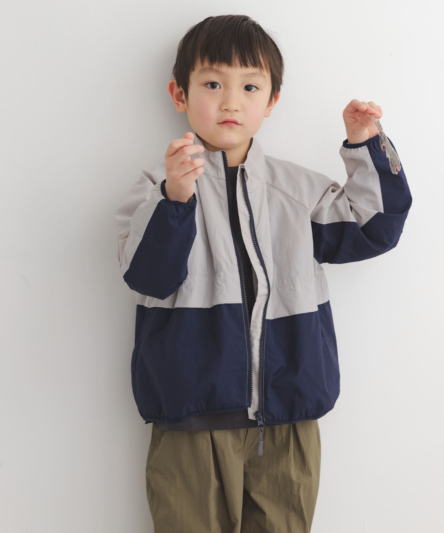 GRAY×NAVY