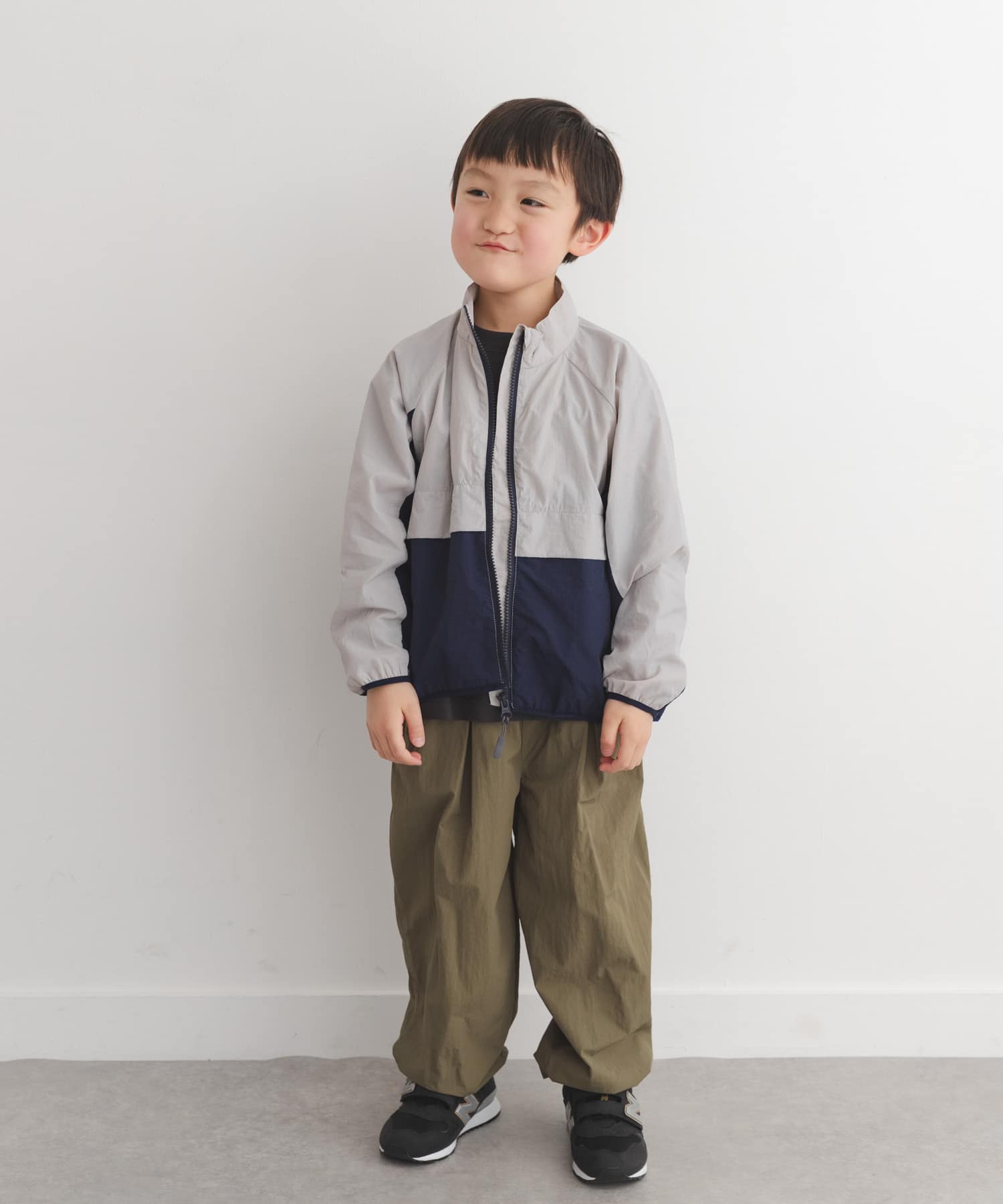GRAY×NAVY