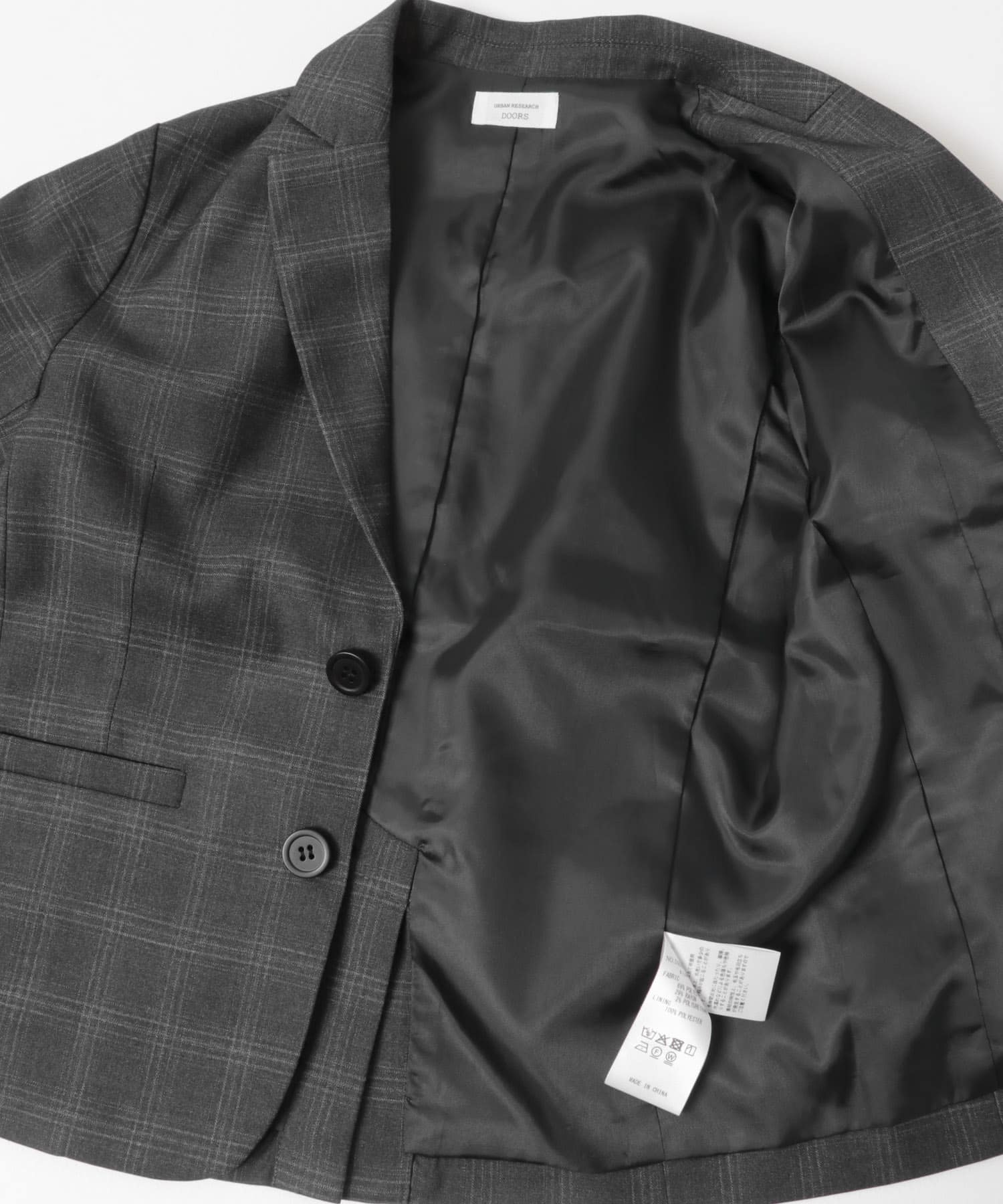 『セットアップ対応』テーラードジャケット(KIDS) CHARCOAL 110