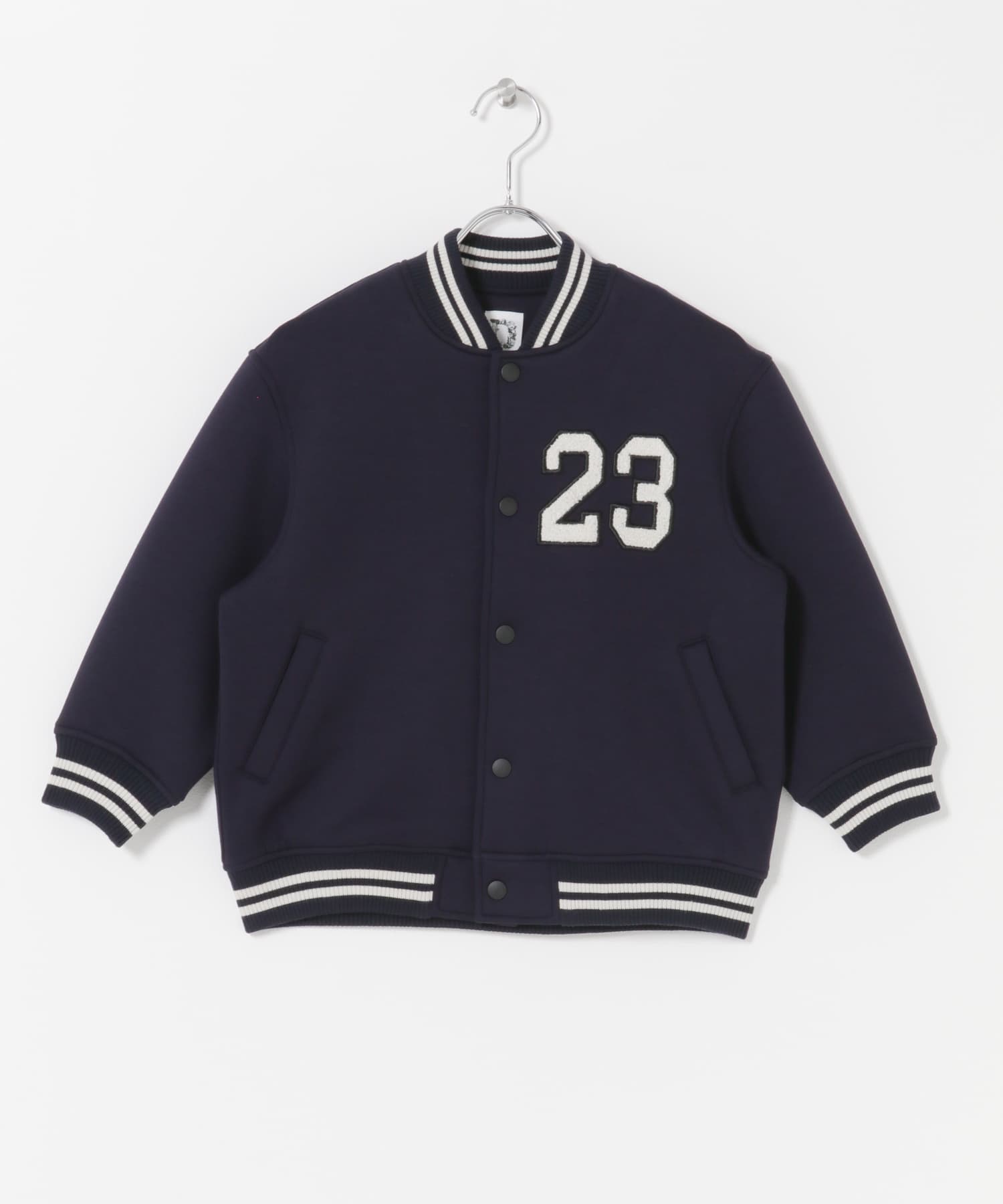 ダンボールニットスタジャン(KIDS) NAVY 105(100-110)