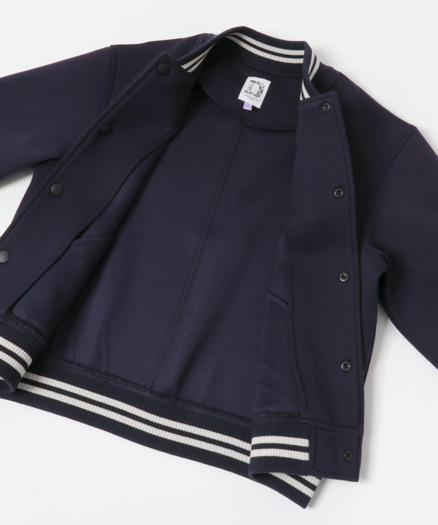 ダンボールニットスタジャン(KIDS) NAVY 105(100-110)