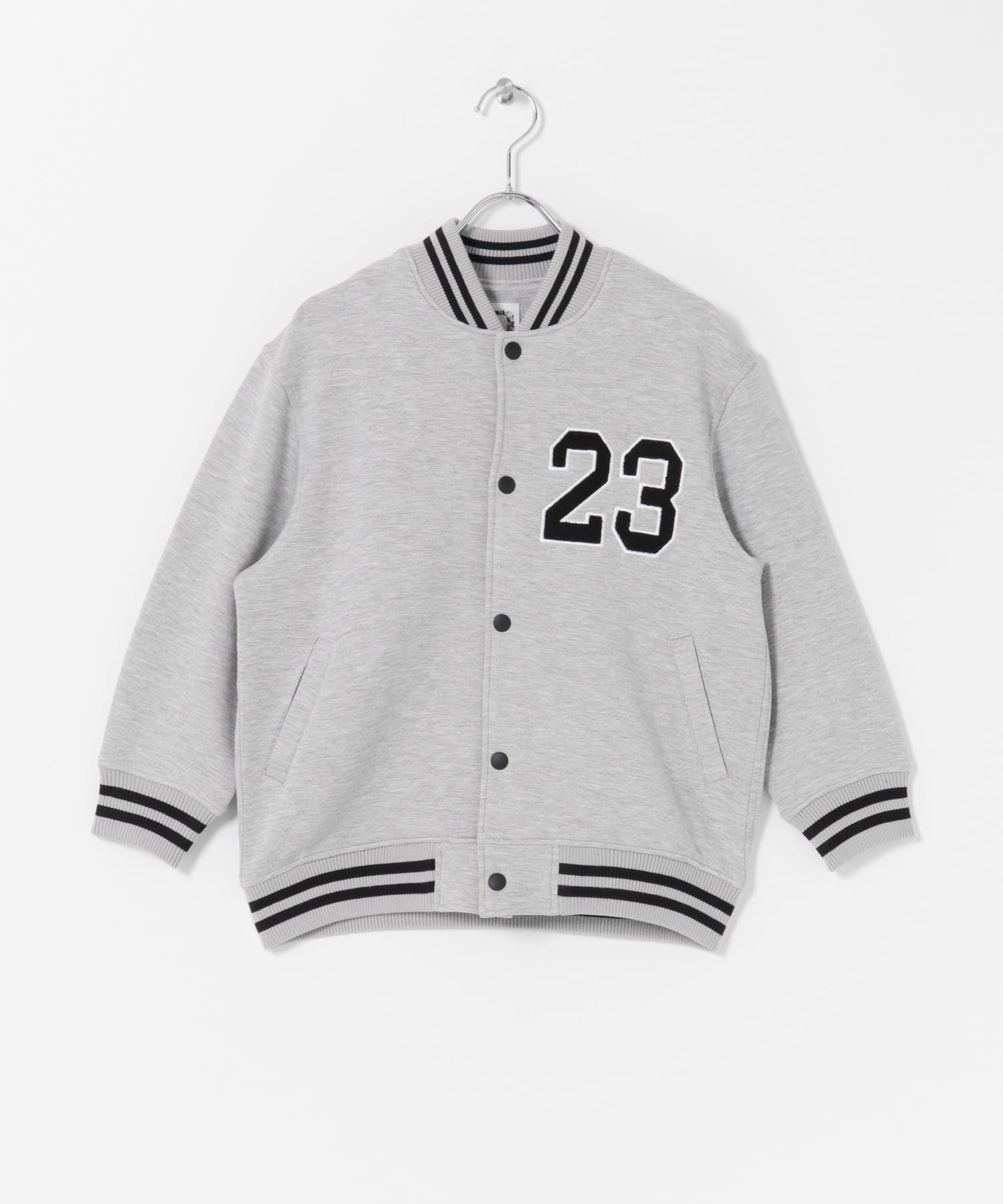 ダンボールニットスタジャン(KIDS) GRAY 105(100-110)