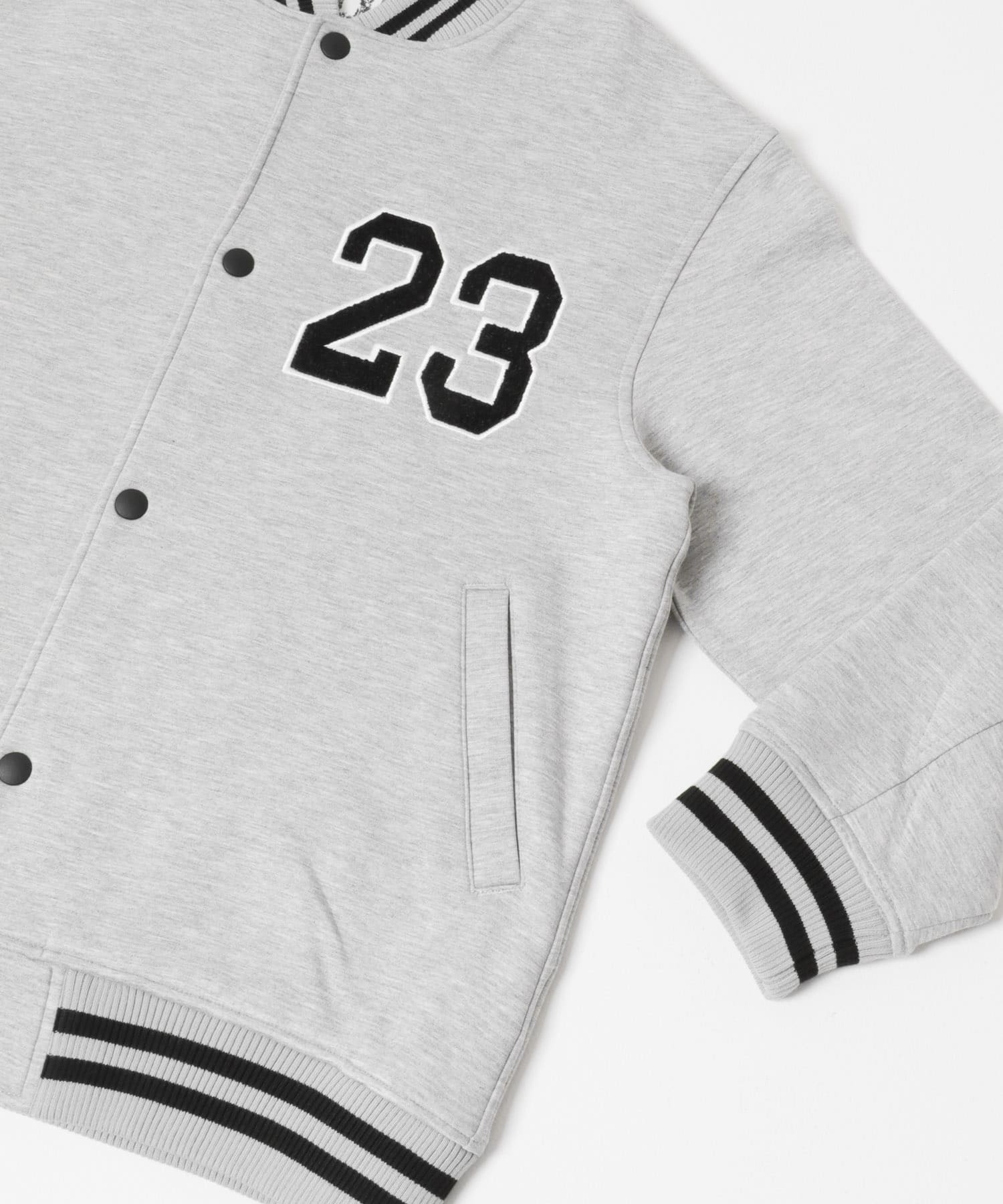 150サイズ』ダンボールニットスタジャン(KIDS)(150(145-155) GRAY