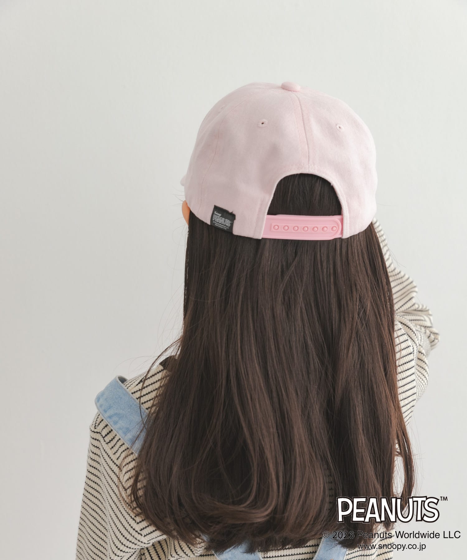 『別注』FRUIT OF THE LOOM×DOORS　1pt刺繍キャップ(KIDS) PINK One