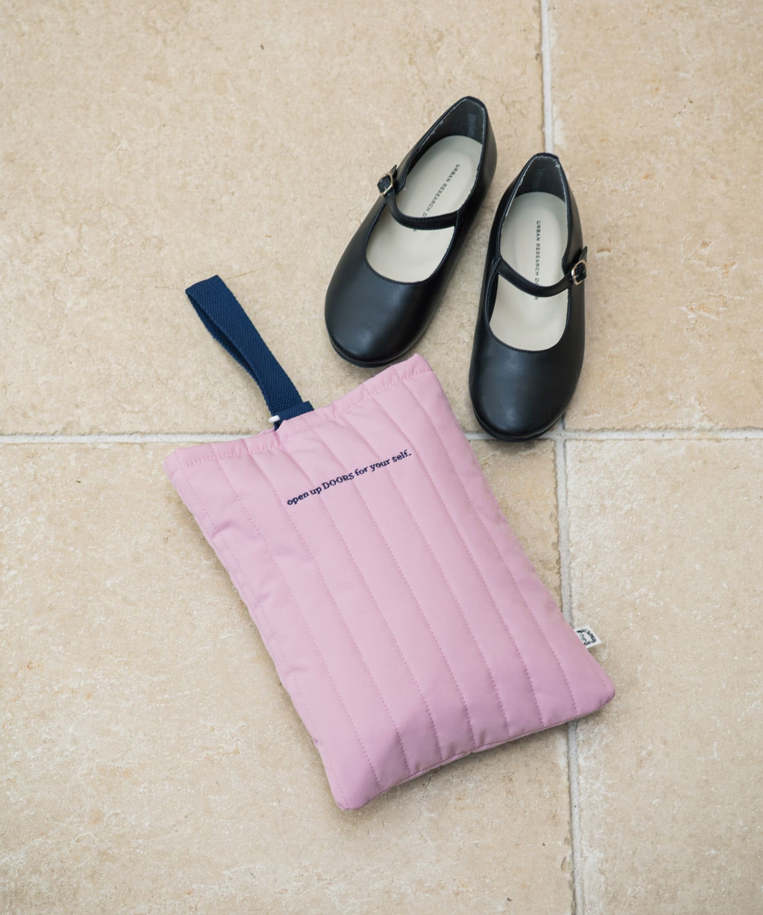 シューズバッグ(KIDS) PNK×NVY One