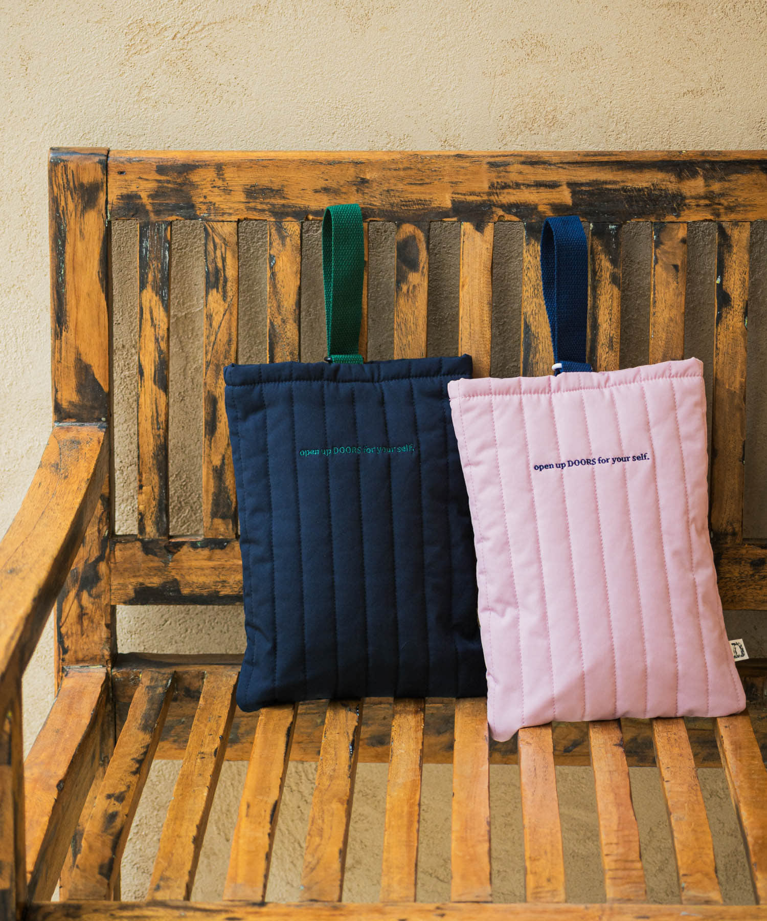 シューズバッグ(KIDS) PNK×NVY One