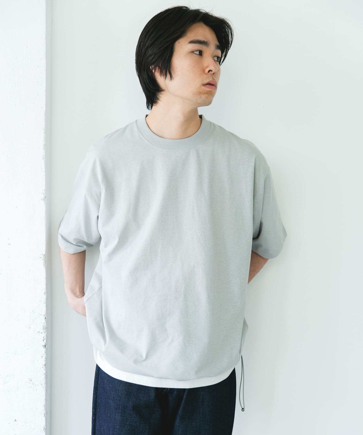 身長：177cm サイズ：L