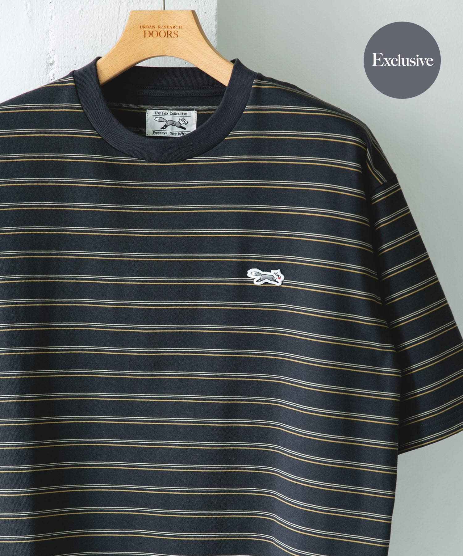 『別注』PENNEYS×DOORS　THE FOX 天竺 ショートスリーブTシャツ