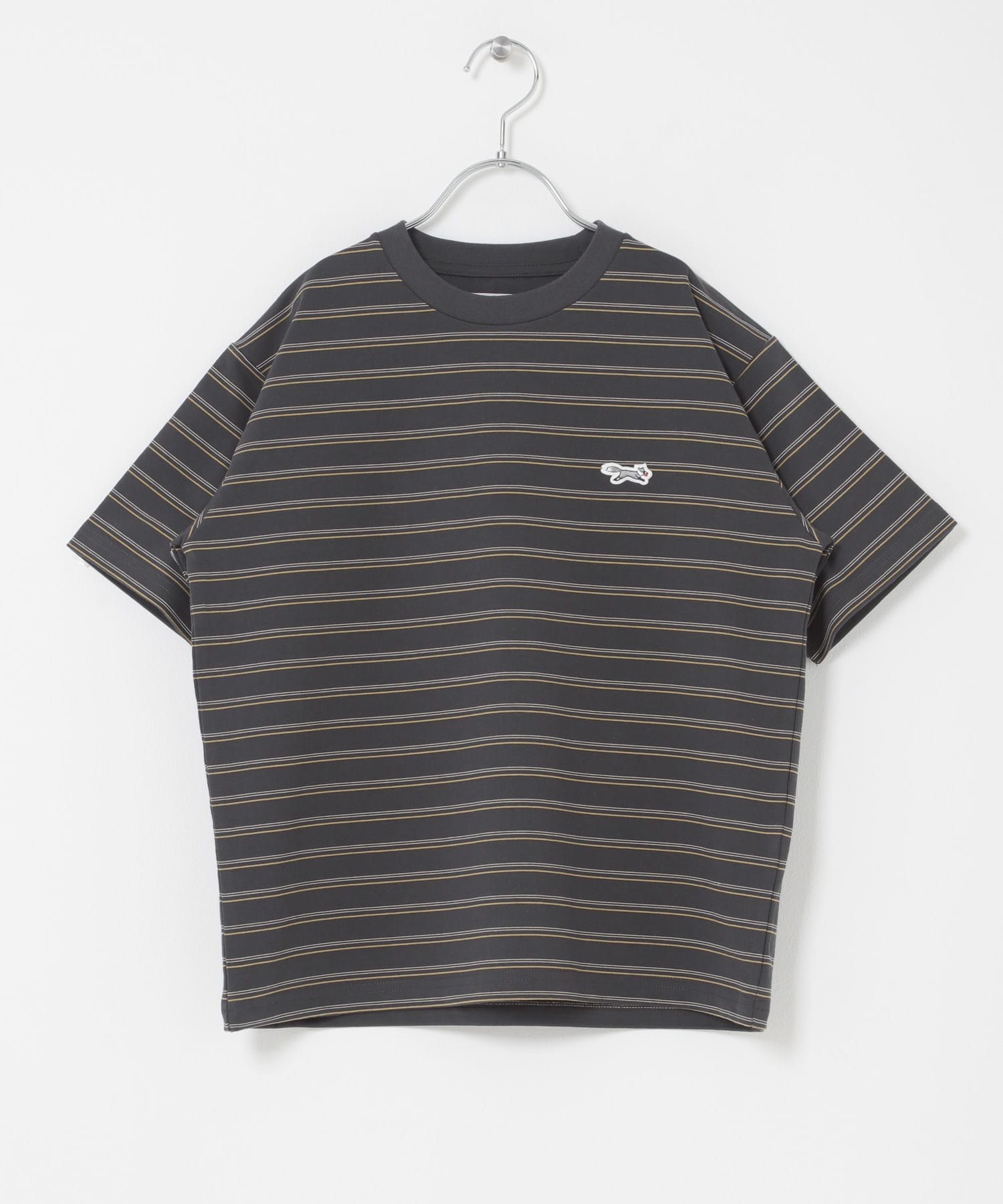 『150サイズ』『親子リンク』『別注』PENNEYS×DOORS　THE FOX天竺 ショートスリーブTシャツ(KIDS) CCL×YEL 150(145-155)