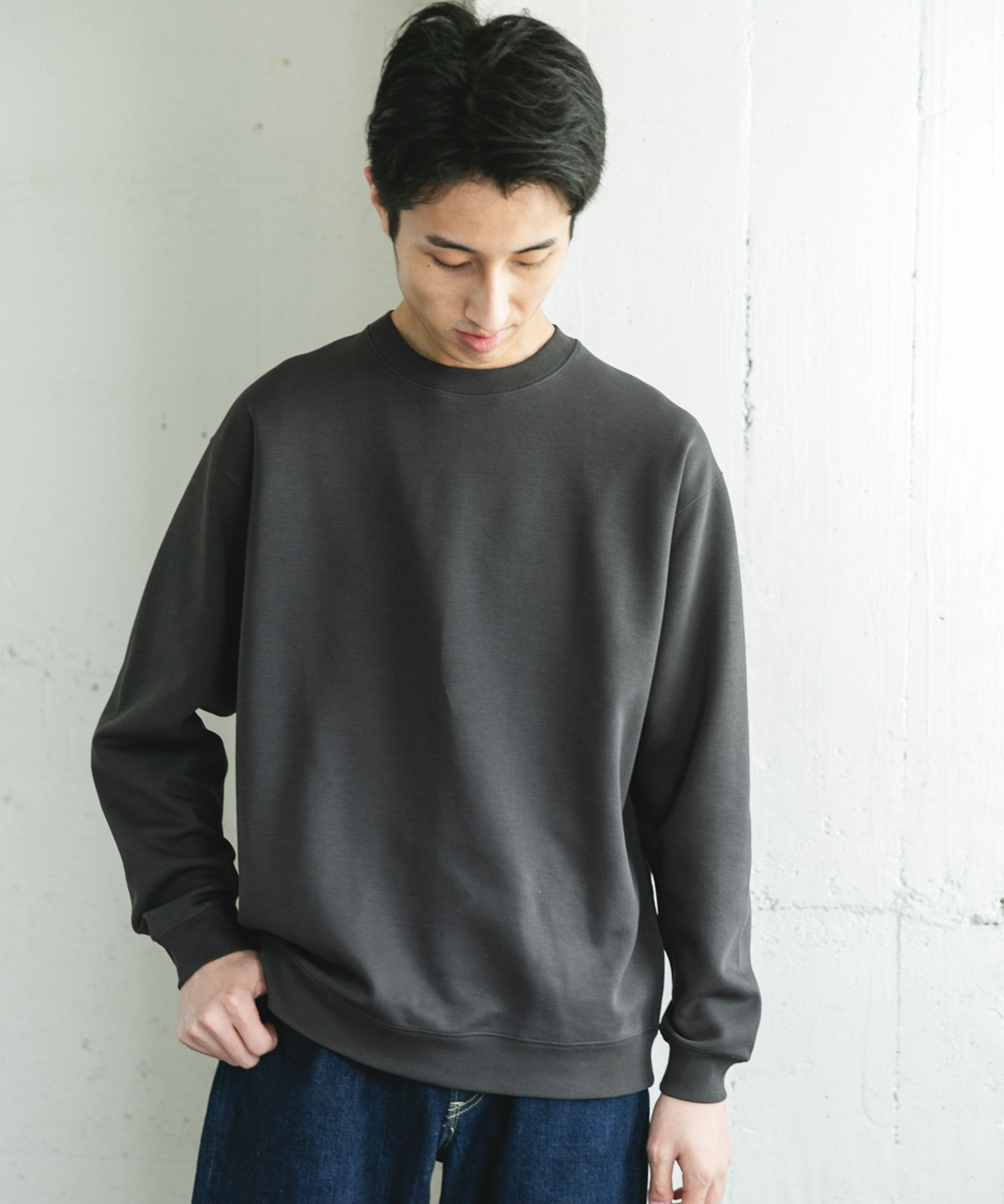 シルケットダンボールロングスリーブTシャツ