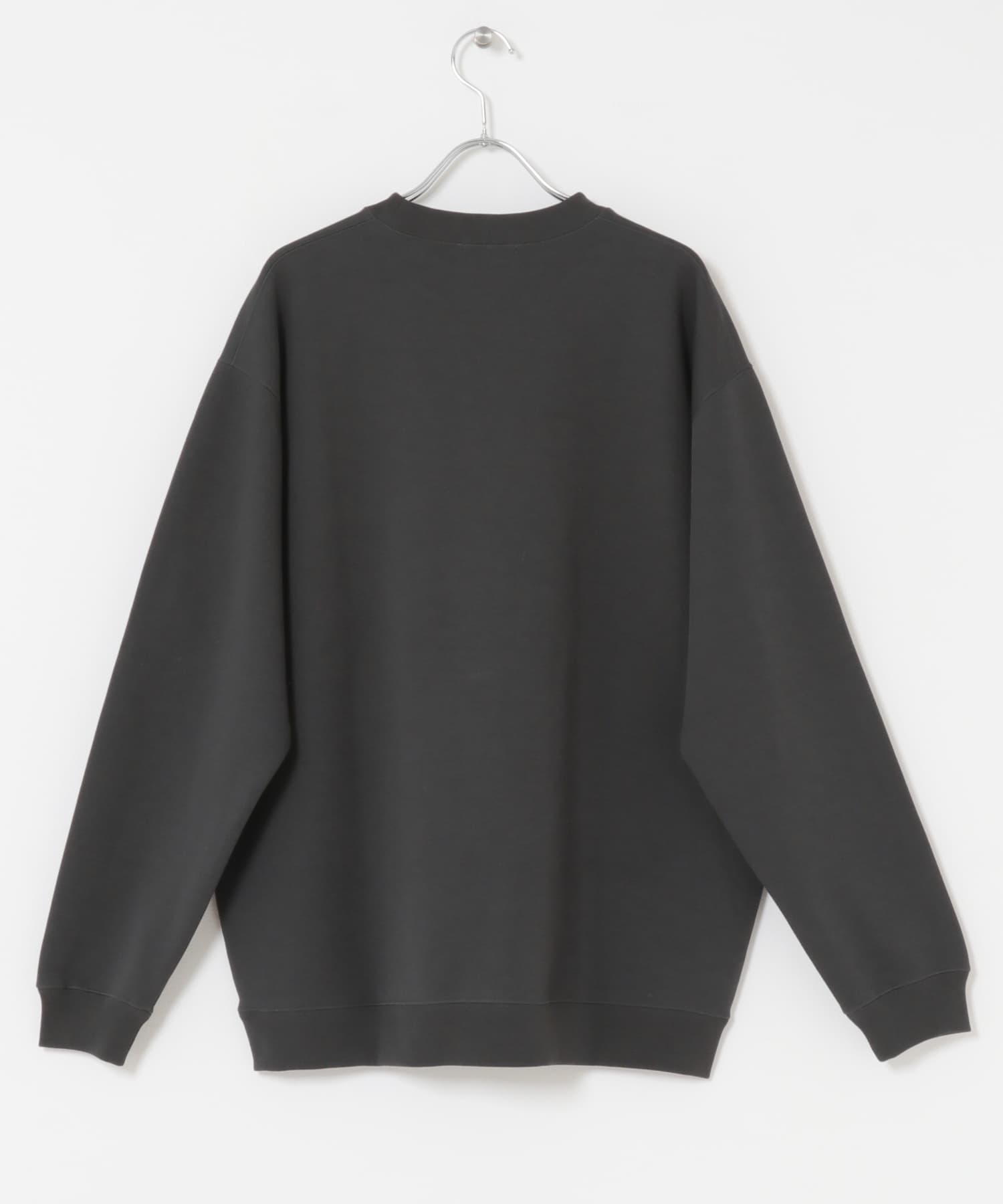 シルケットダンボールロングスリーブTシャツ CHARCOAL M