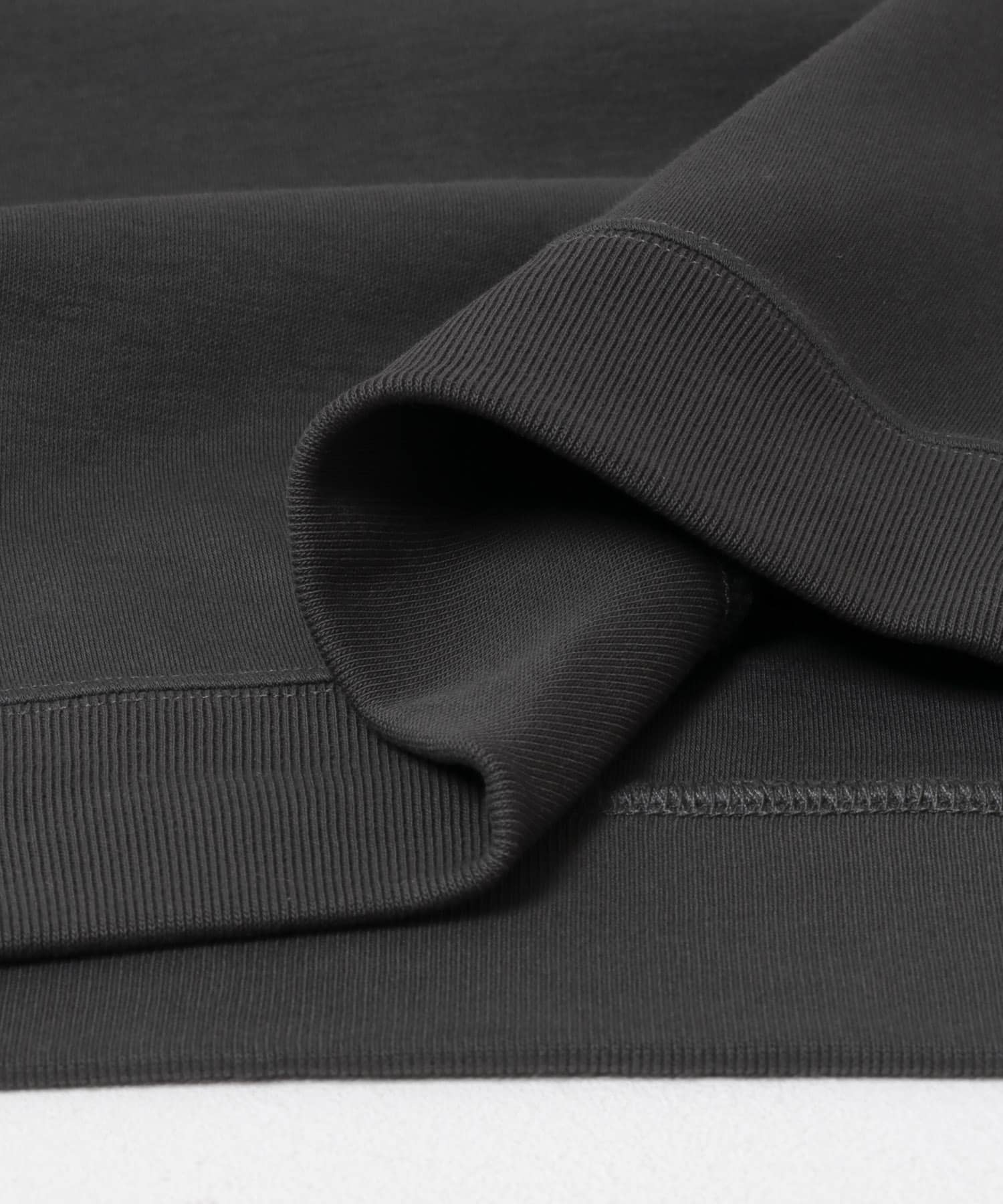 シルケットダンボールロングスリーブTシャツ CHARCOAL M