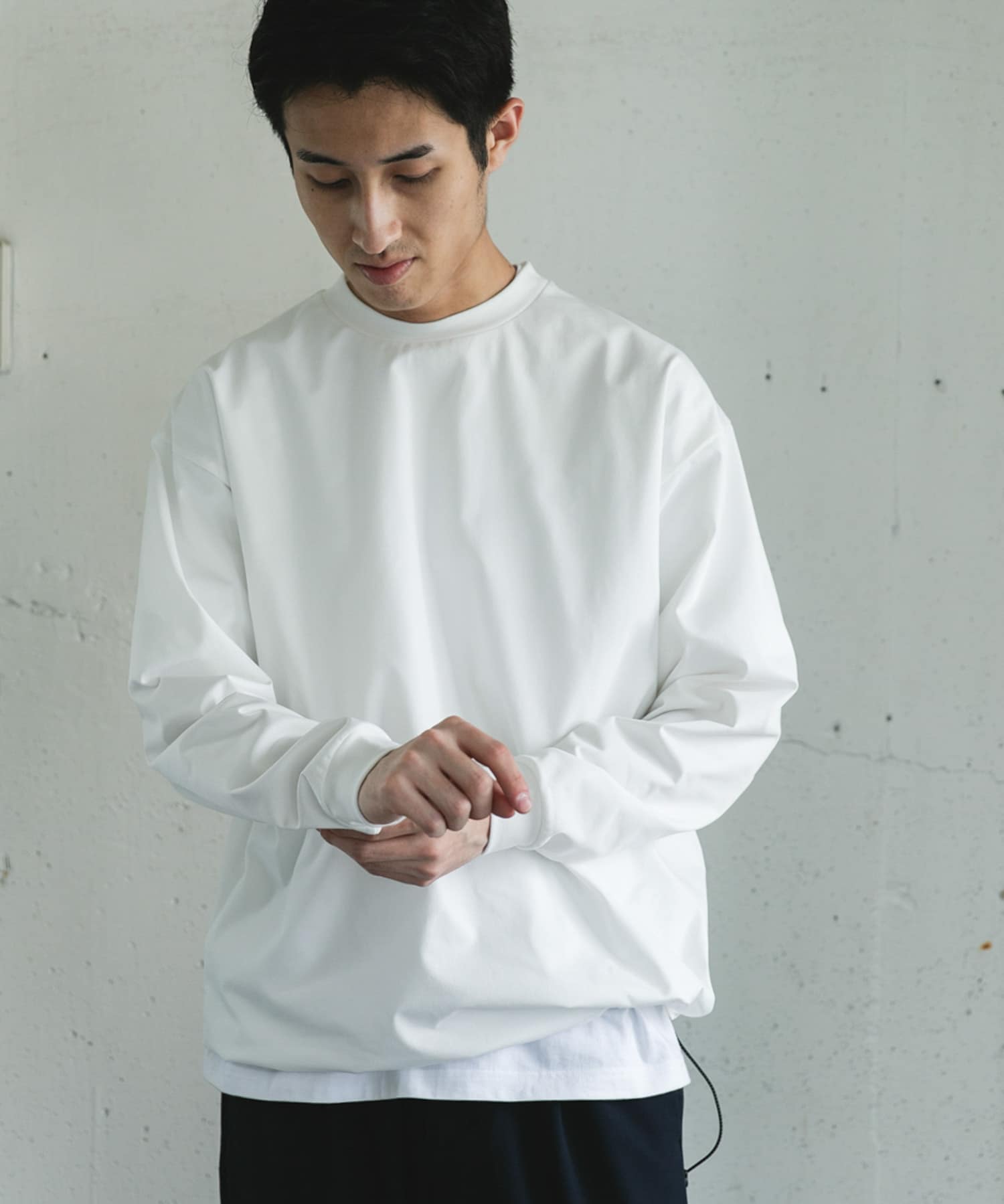 URD Drawstring Long-Sleeve T-shirts