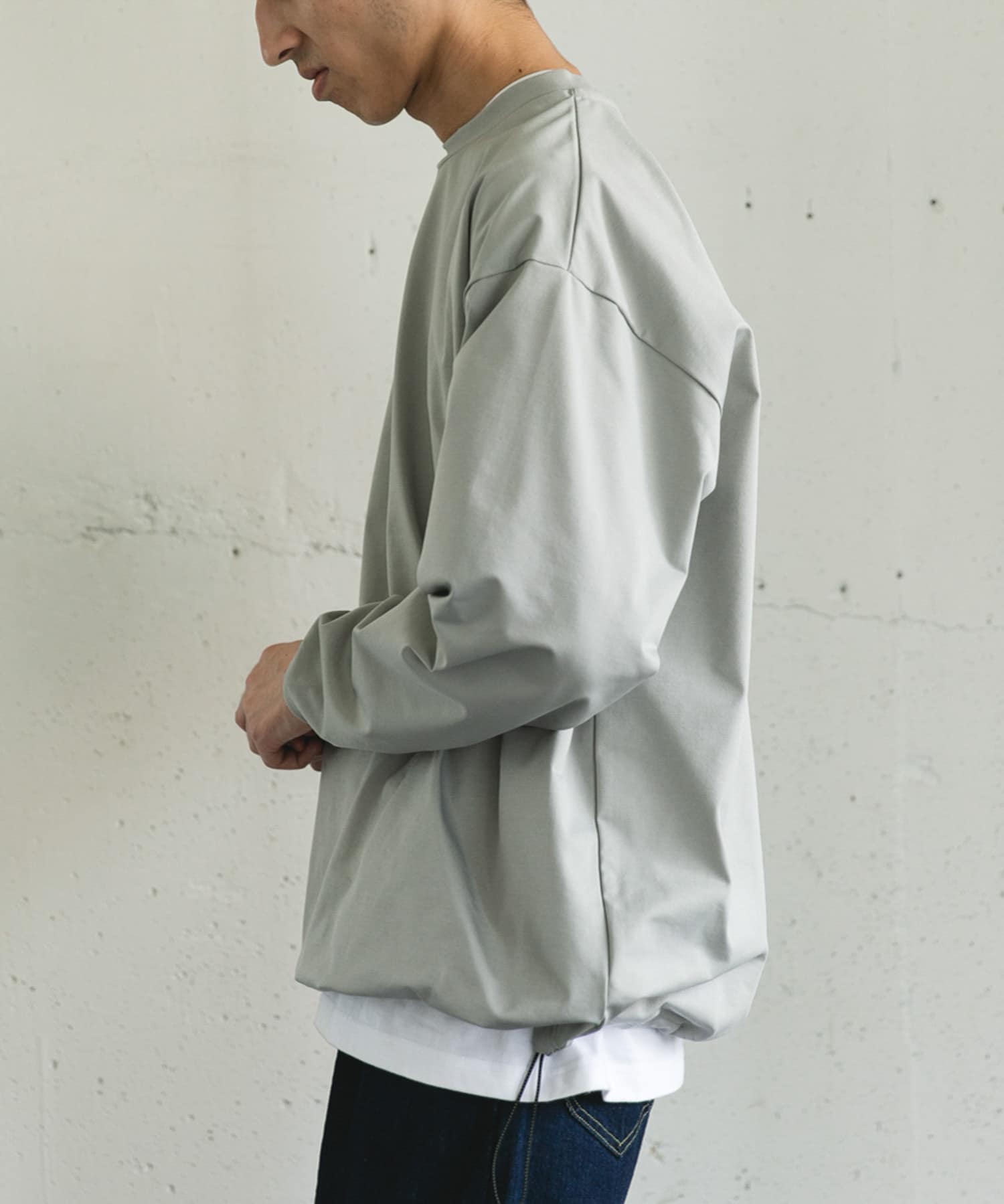 URD Drawstring Long-Sleeve T-shirts
