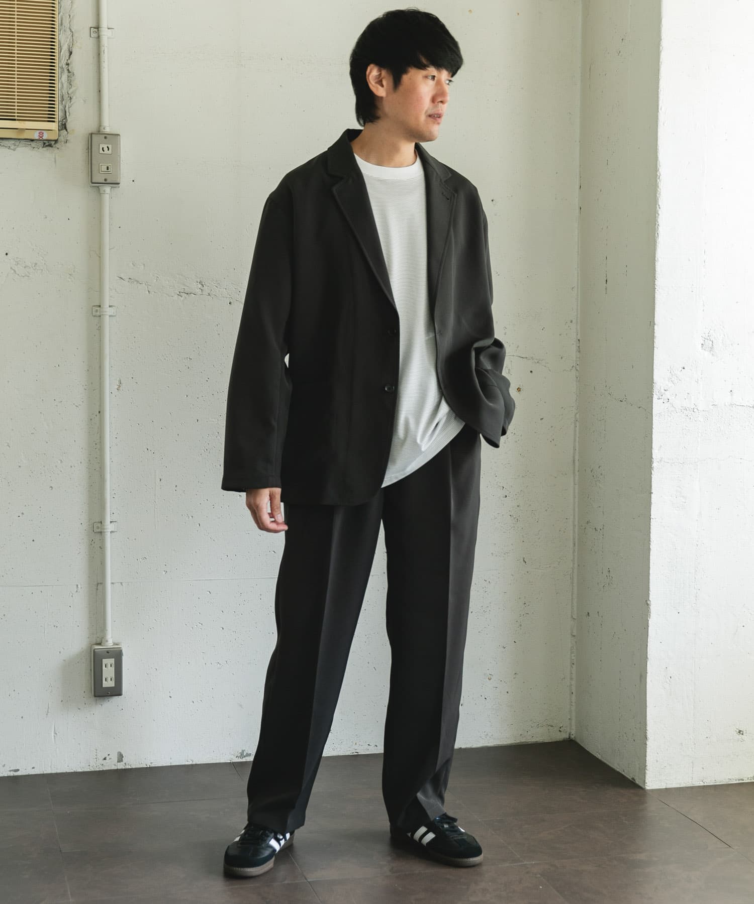 身長：173cm サイズ：L