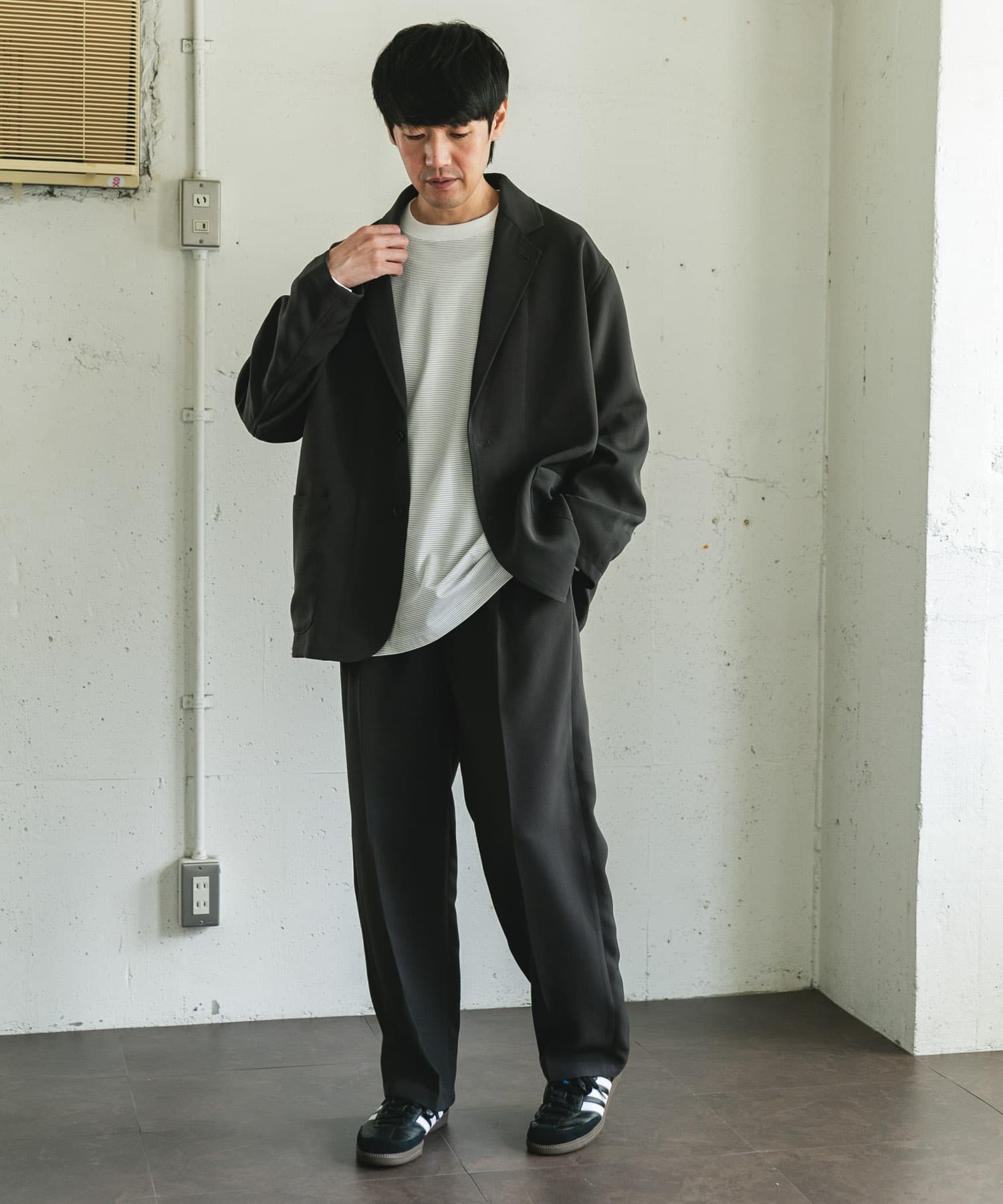 身長：173cm サイズ：L