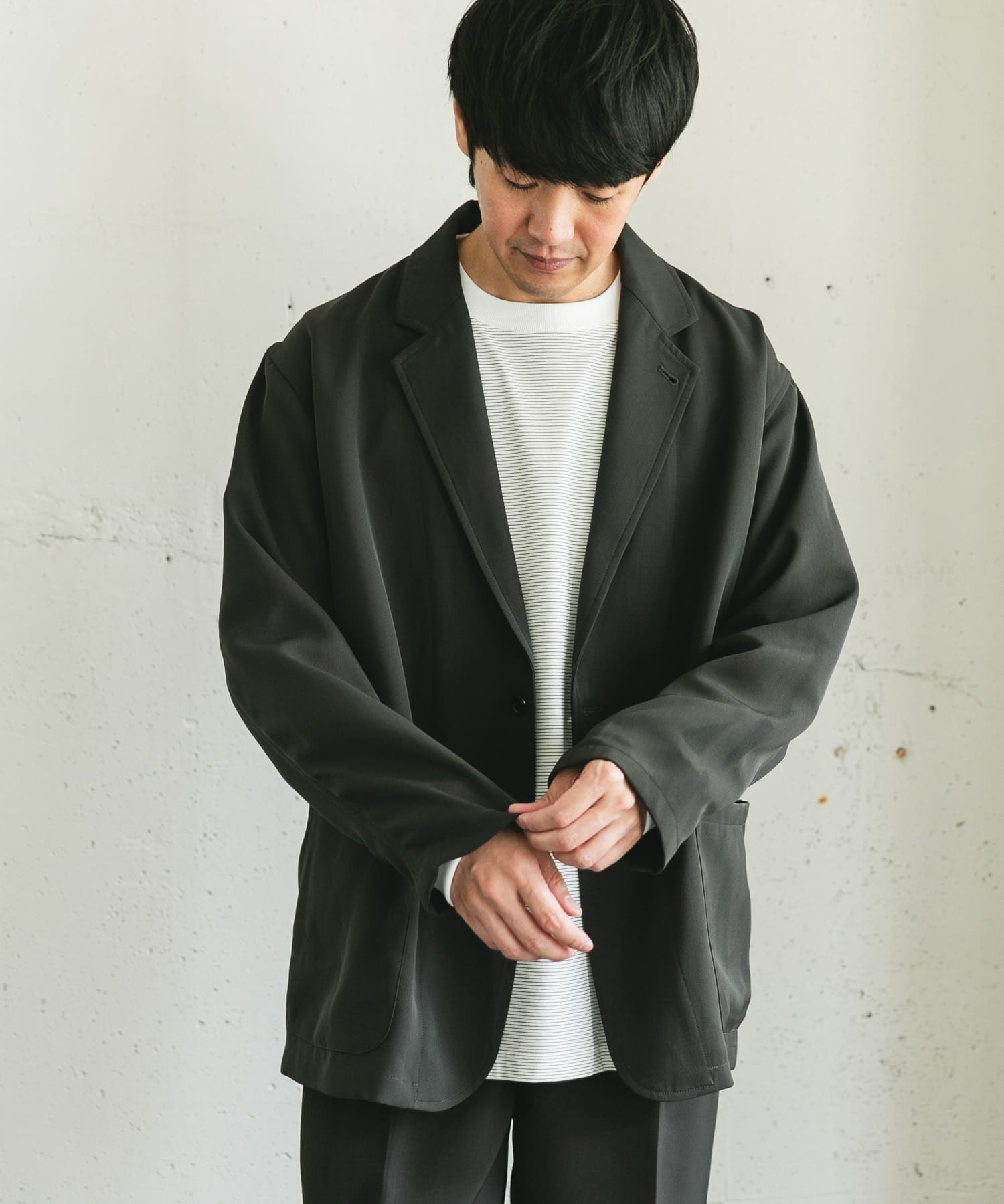 身長：173cm サイズ：L