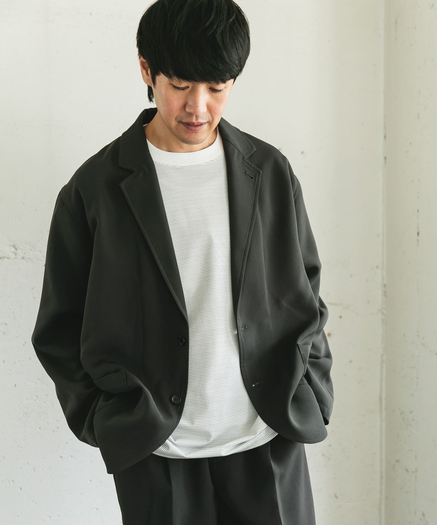 身長：173cm サイズ：L