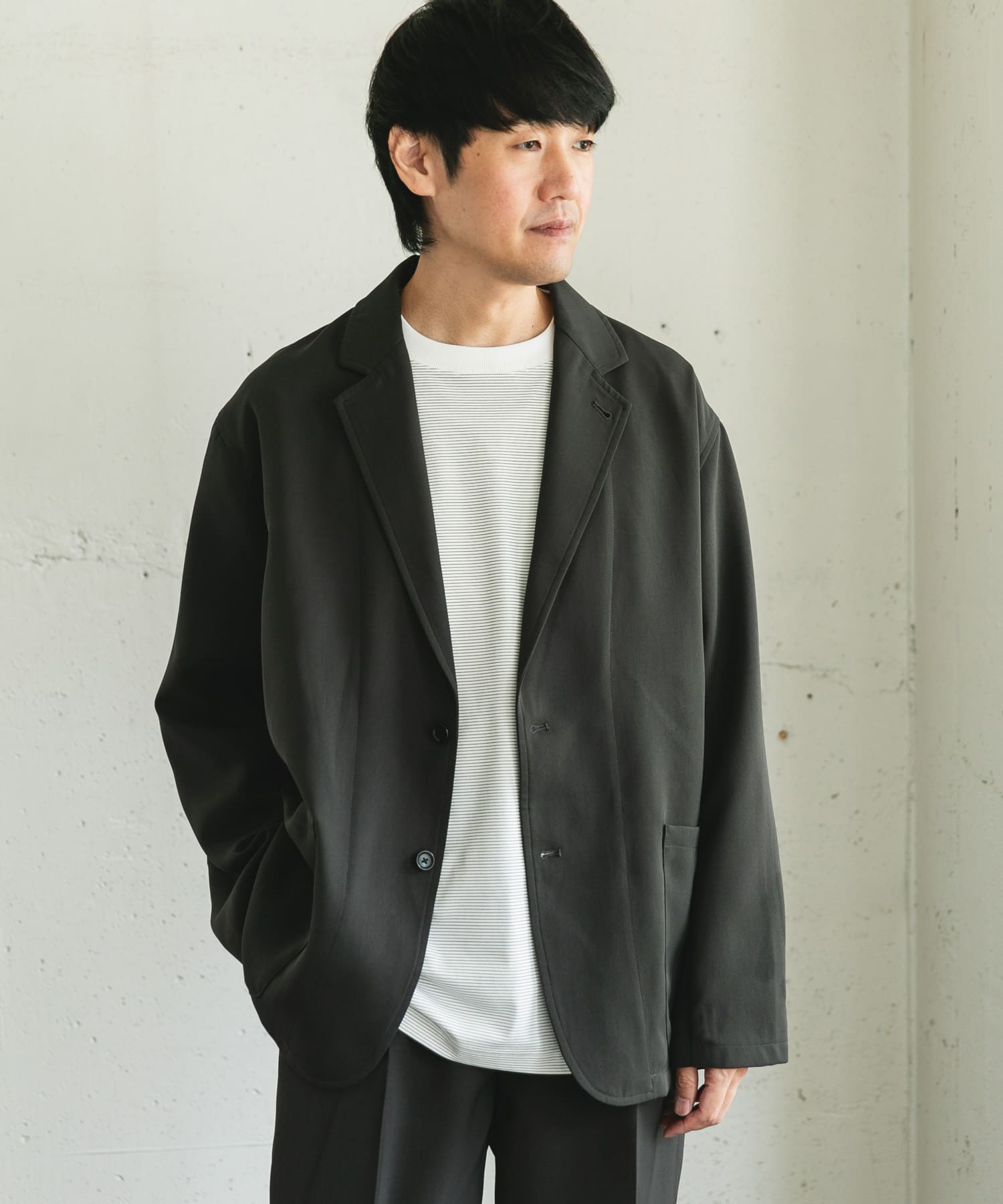 身長：173cm サイズ：L