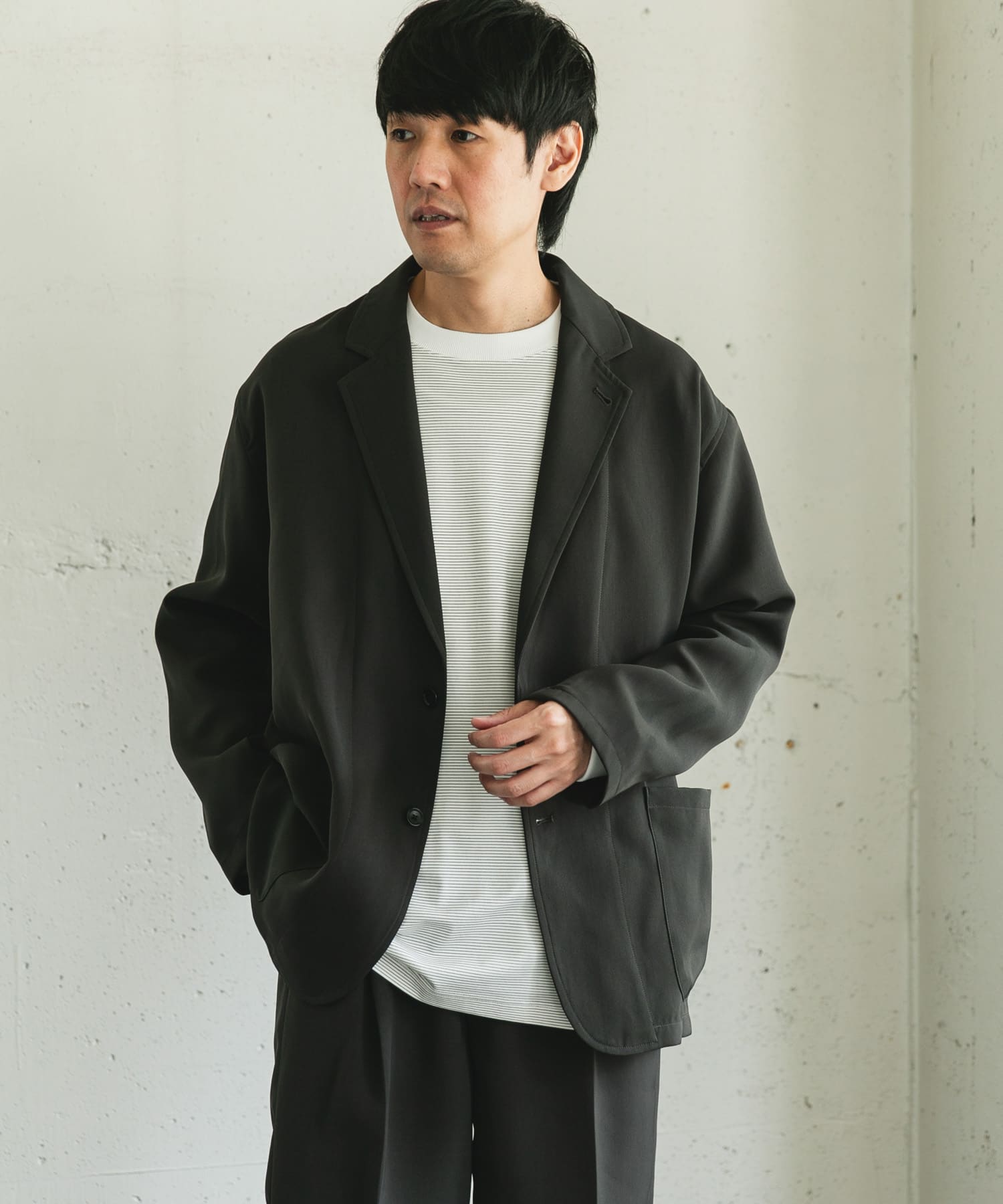 身長：173cm サイズ：L