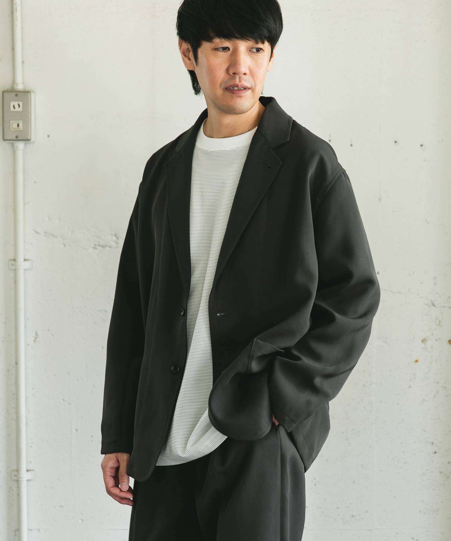 身長：173cm サイズ：L