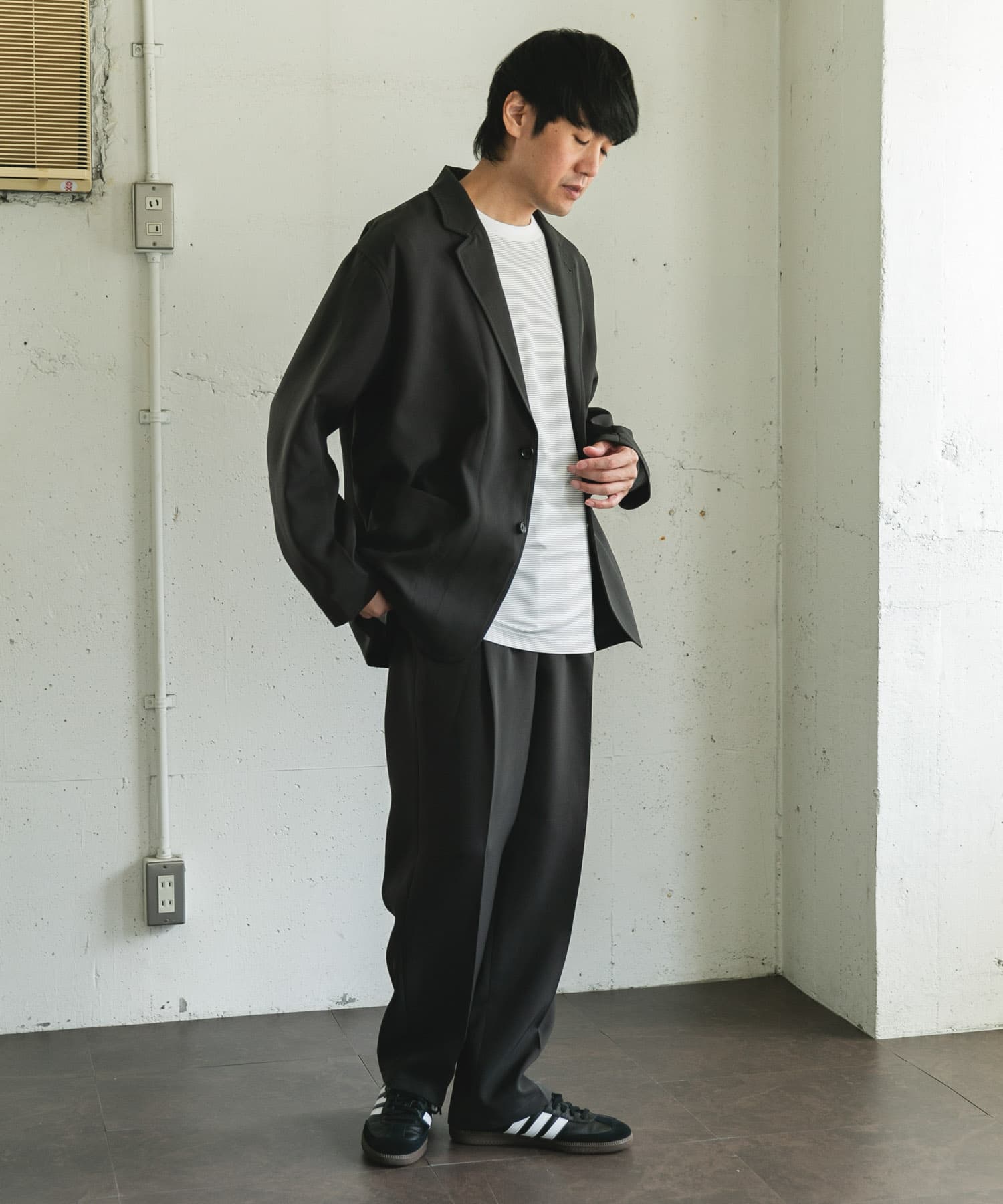 身長：173cm サイズ：L