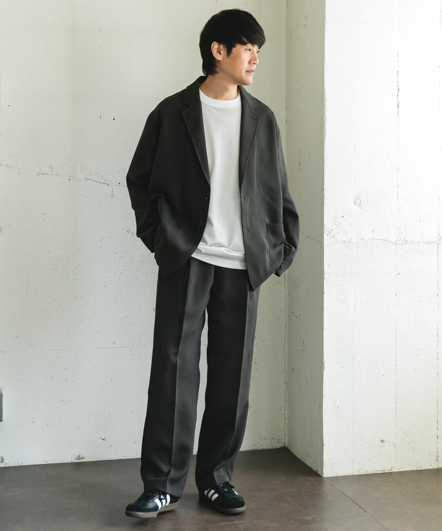 身長：173cm サイズ：L