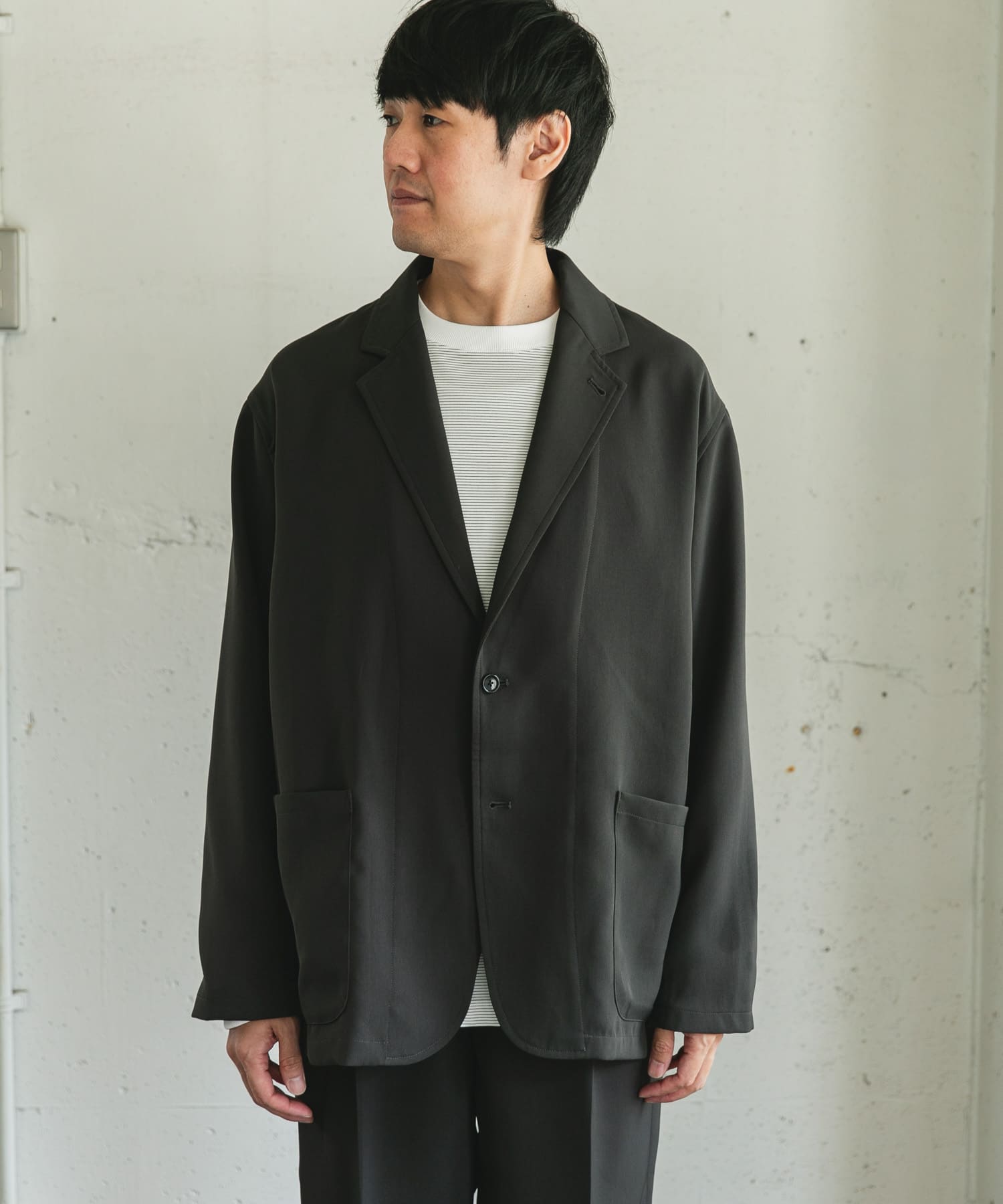 身長：173cm サイズ：L