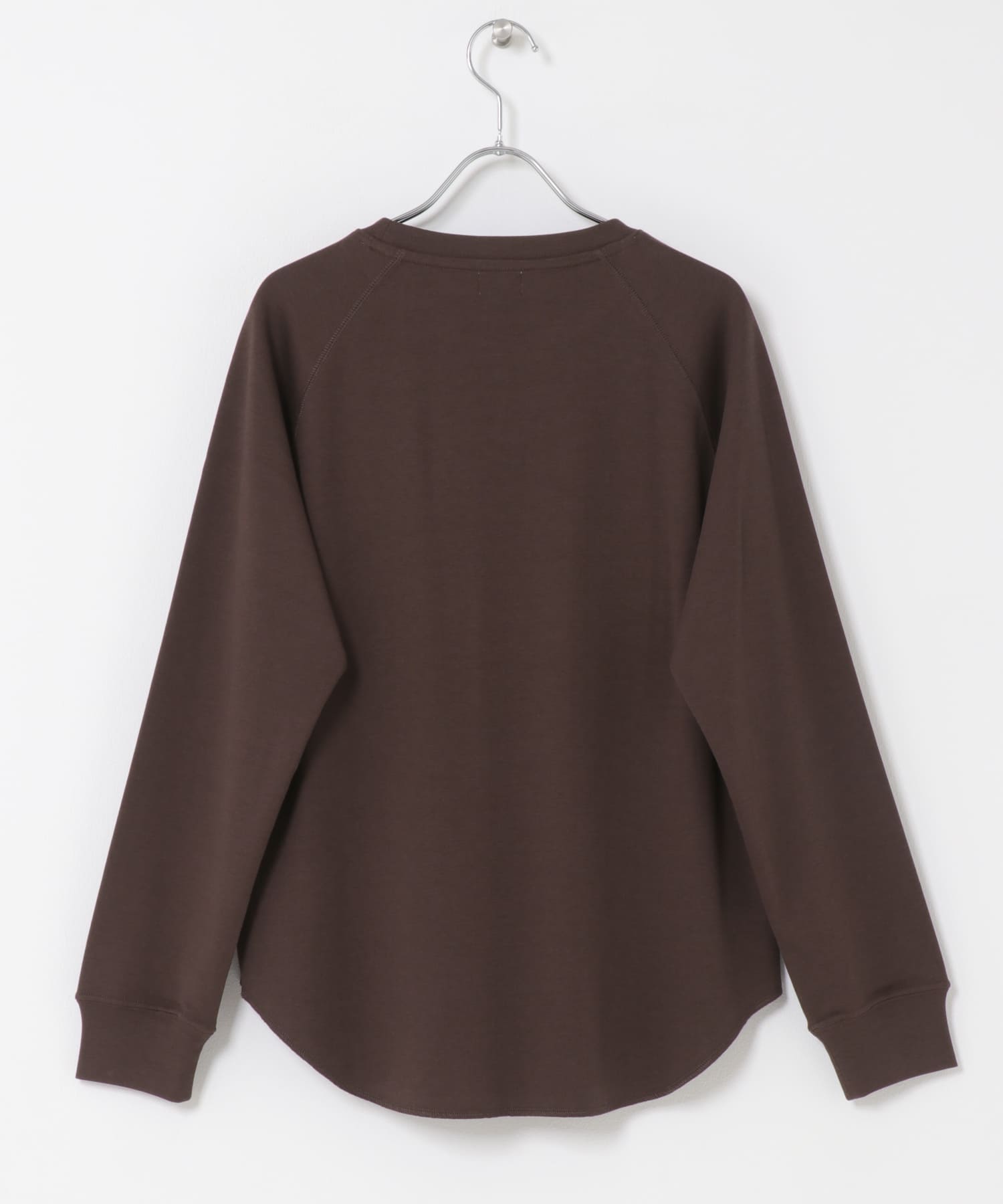 『一部WEB限定カラー』ソフトフライスプルオーバー BROWN M