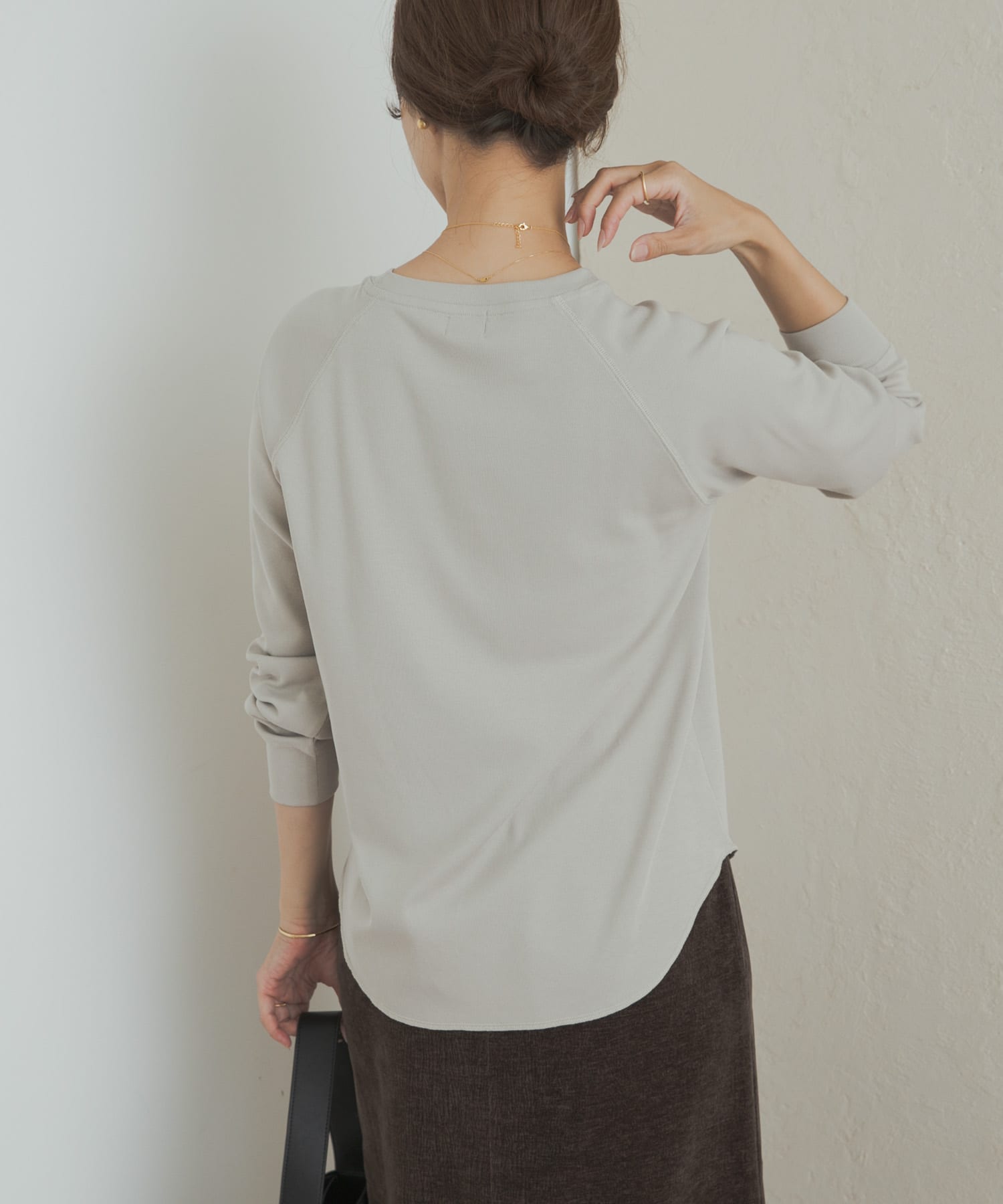 『一部WEB限定カラー』ソフトフライスプルオーバー NATURAL M