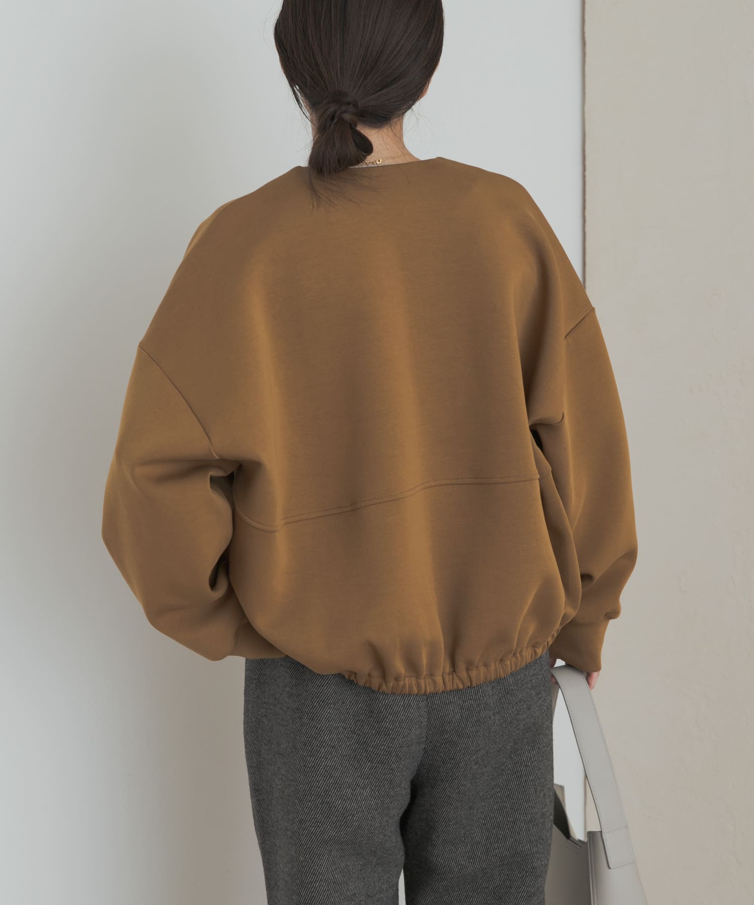 ダンボールZIPカーディガン GOLD M