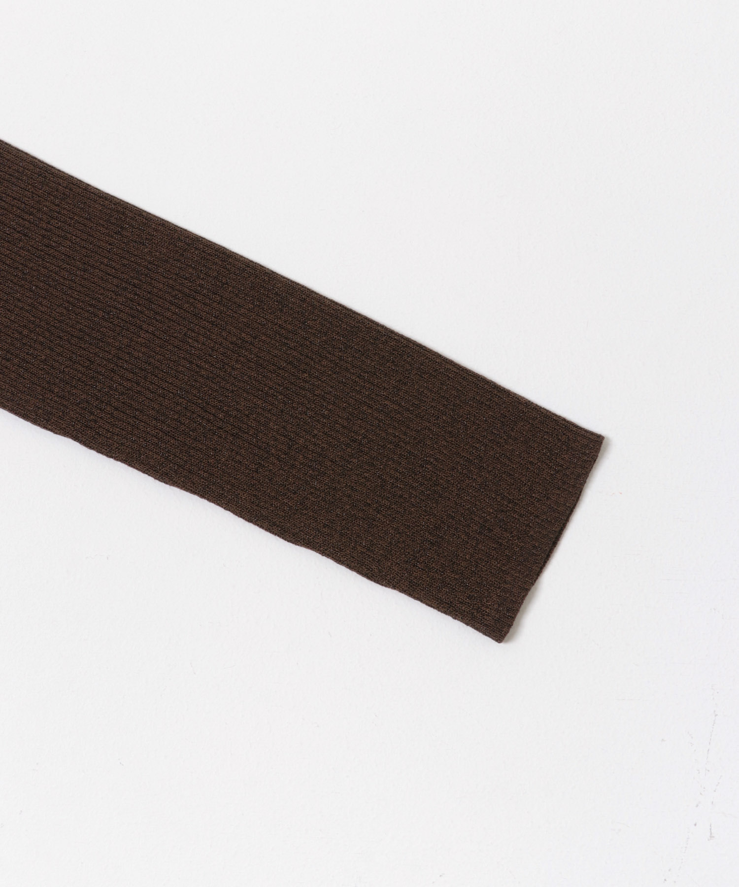 ラメリブプルオーバー BROWN M