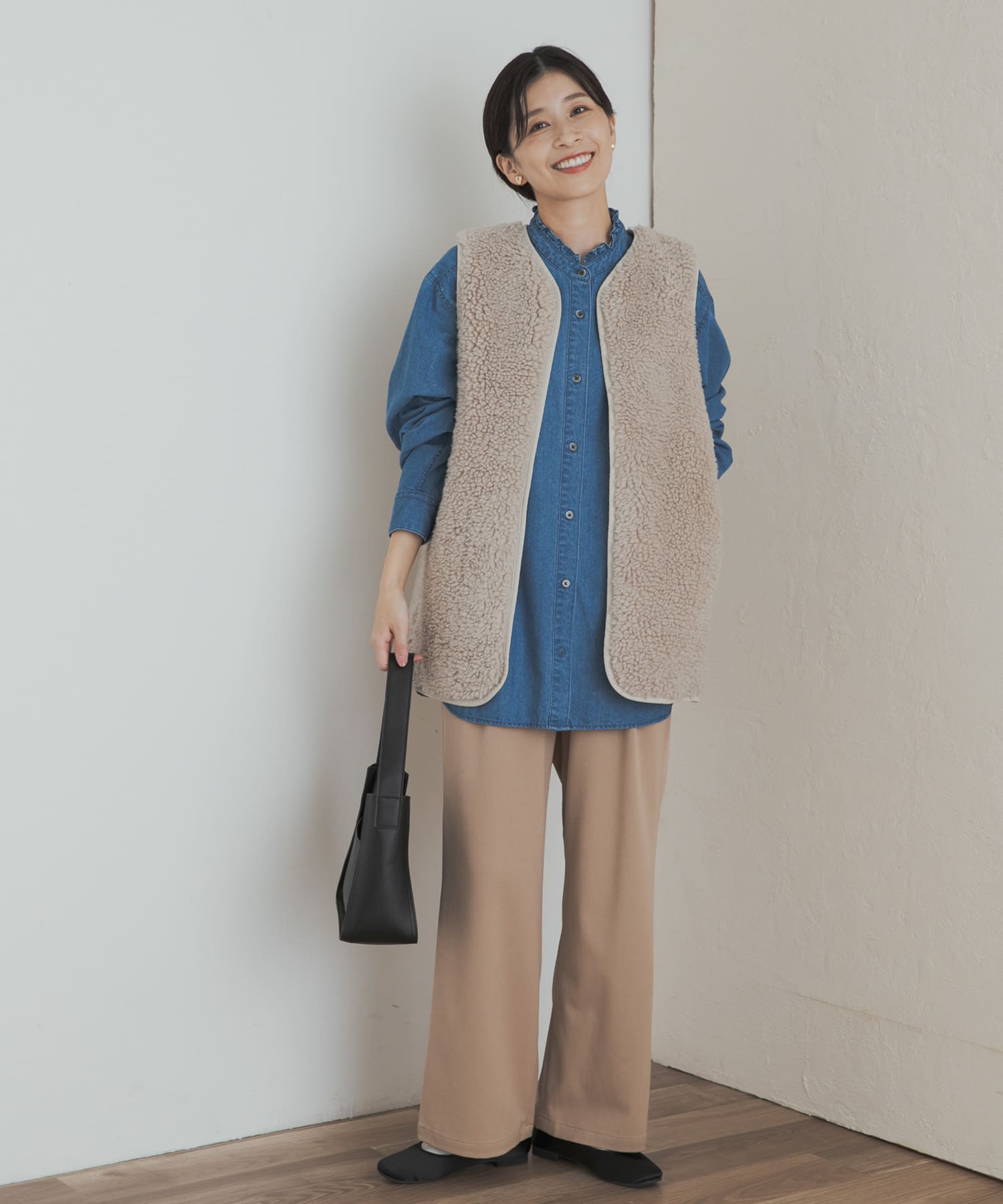 身長：162cm サイズ：M