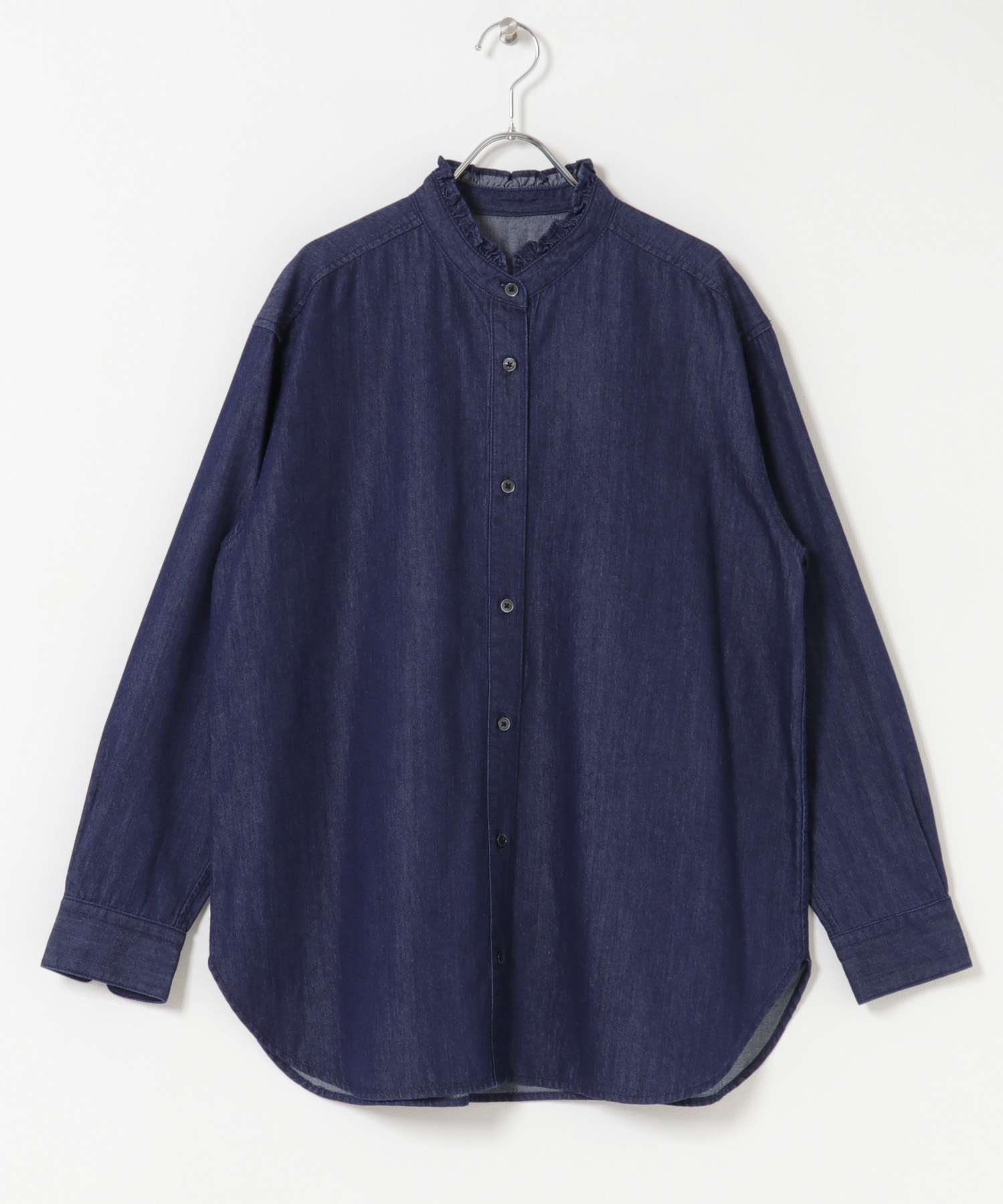 デニムフリルスタンドシャツ(M INDIGO): トップス｜URBAN RESEARCH公式