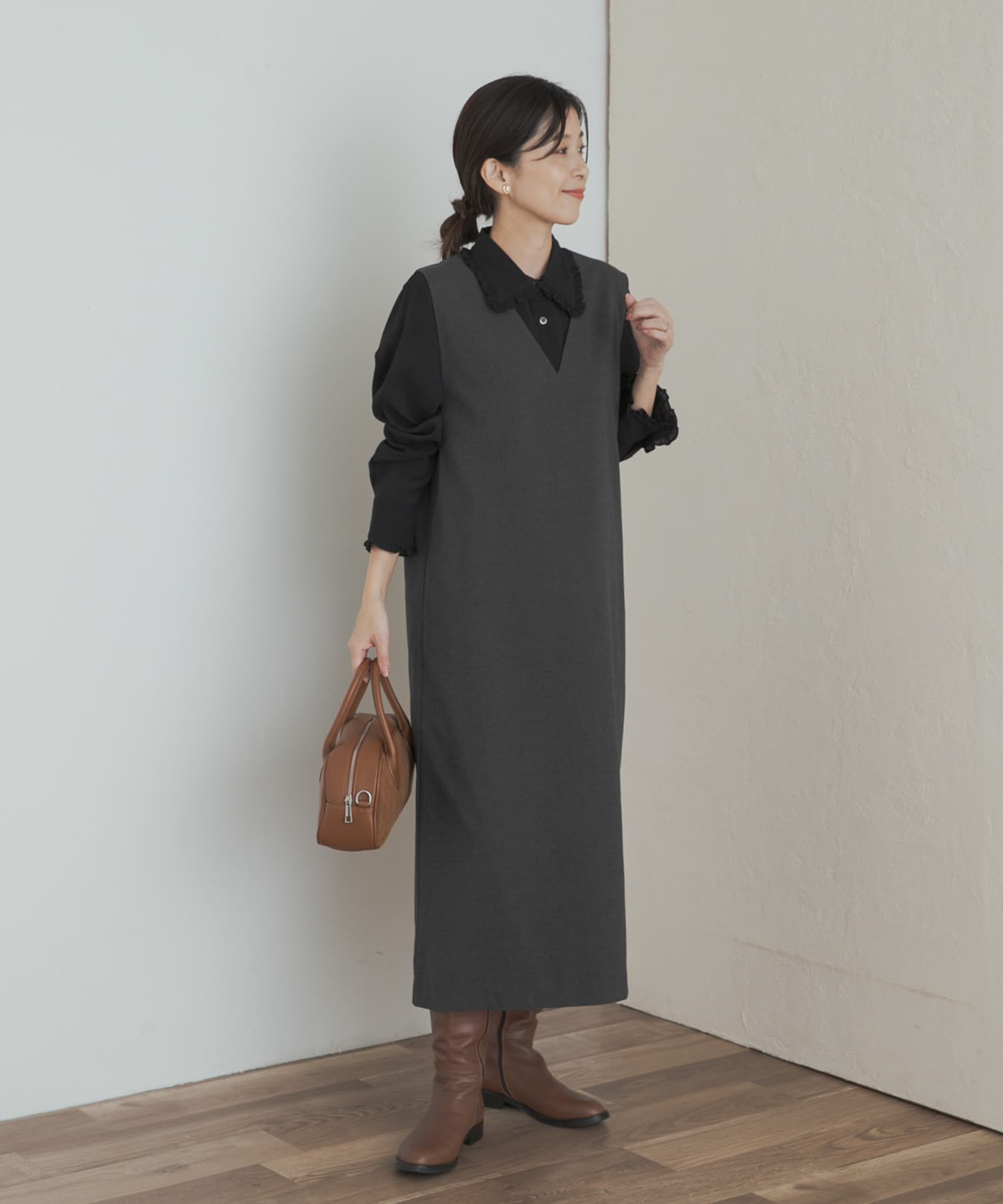 身長：162cm サイズ：M