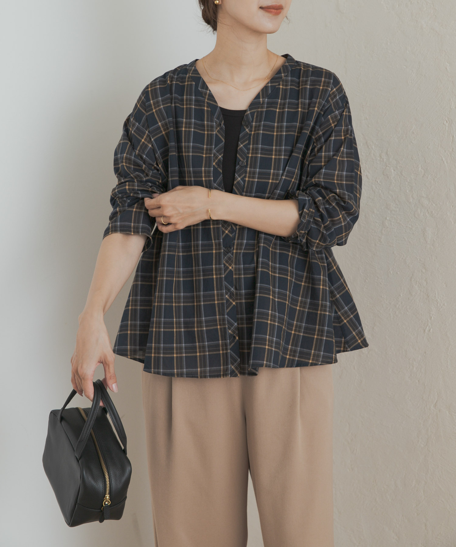 身長：162cm サイズ：M