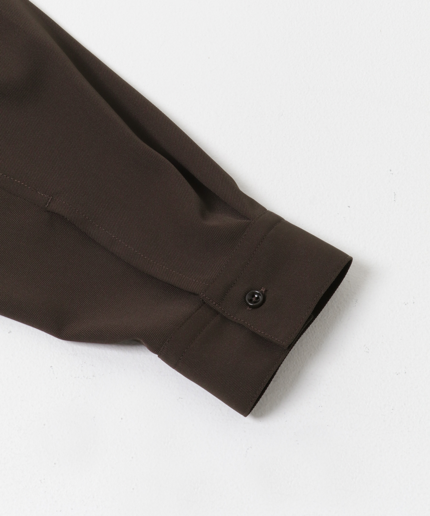 スキッパーチュニックシャツ BROWN M