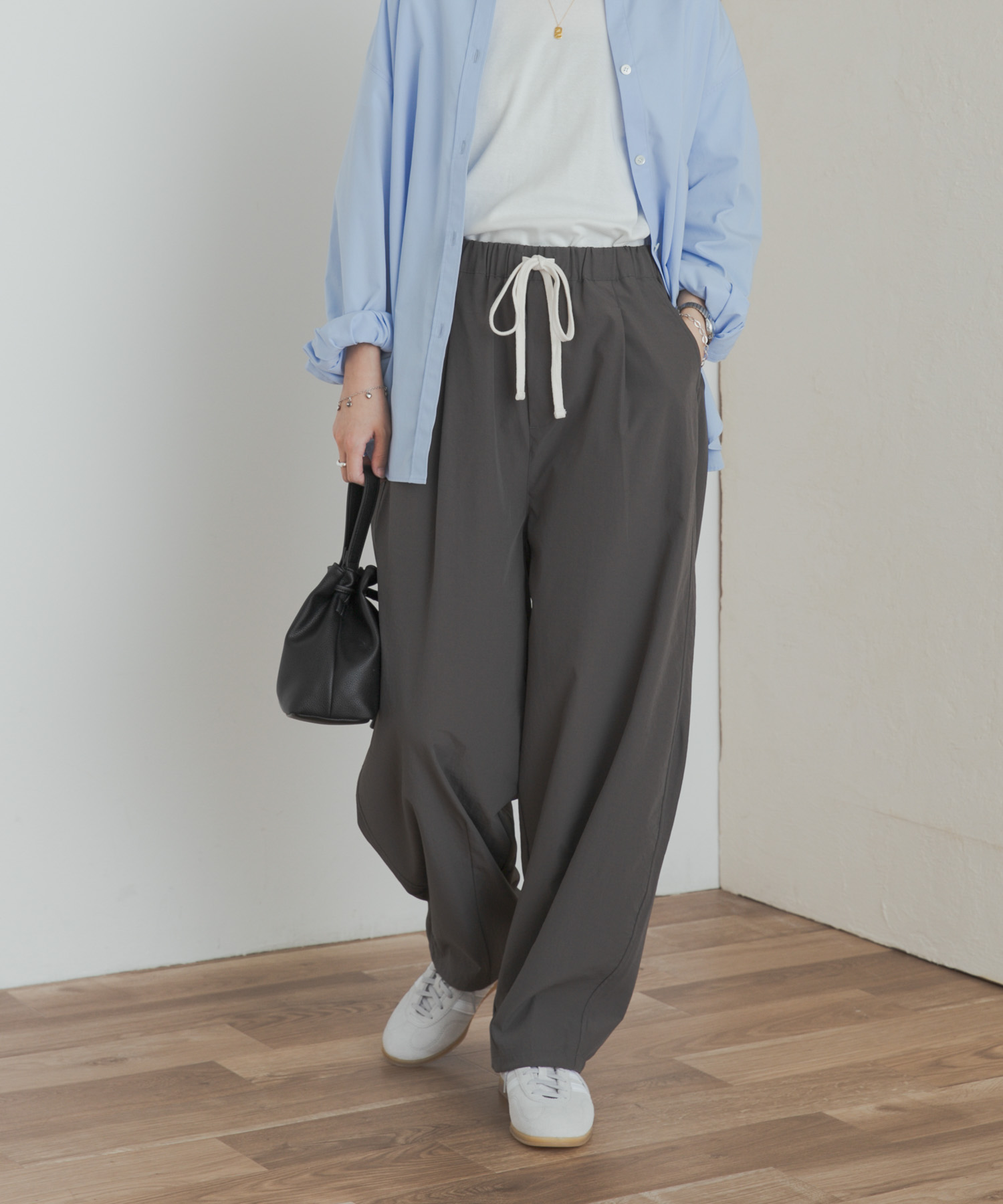 ドロストコクーンパンツ(M CHARCOAL): ボトム｜URBAN RESEARCH公式