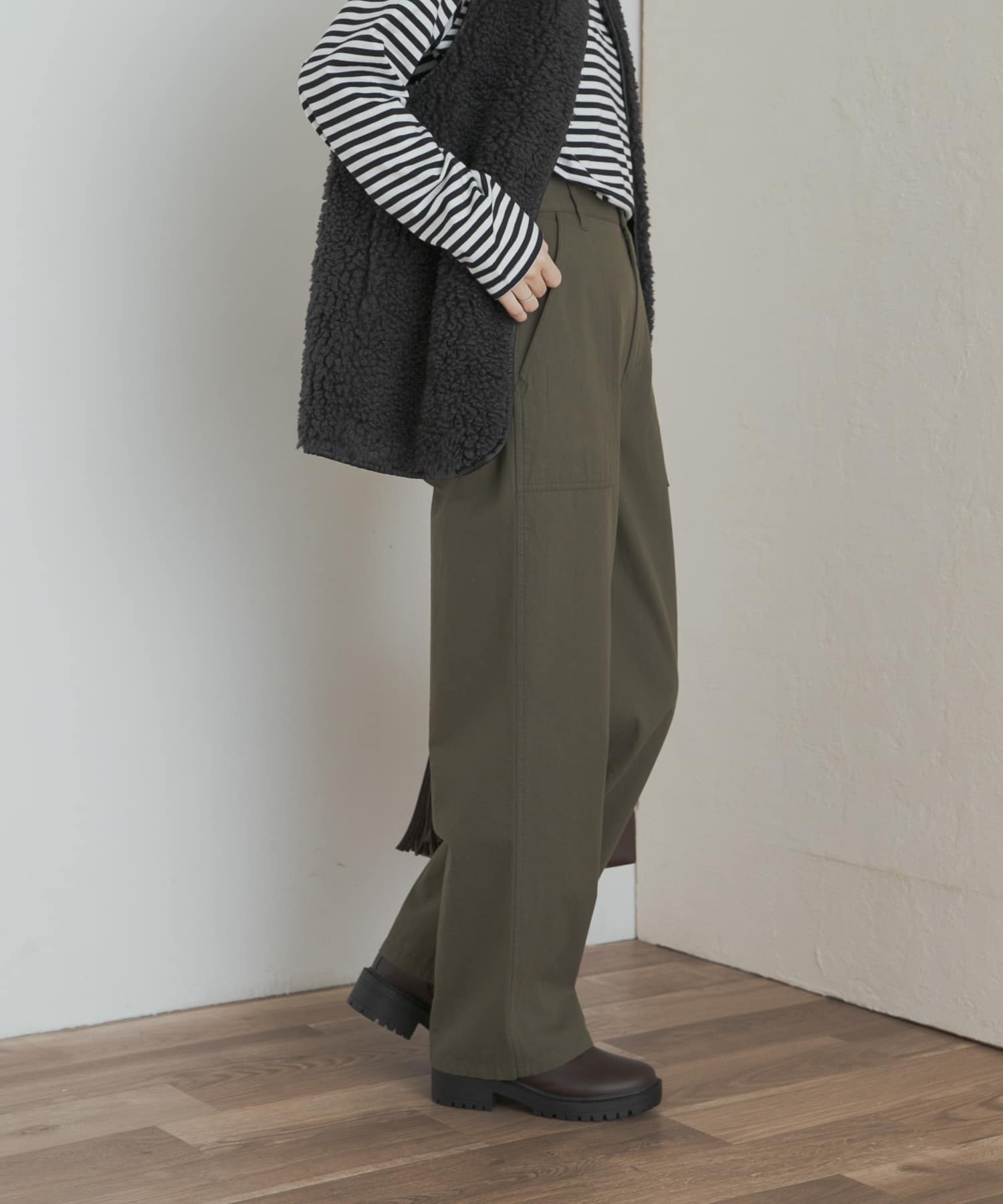 身長：162cm サイズ：M