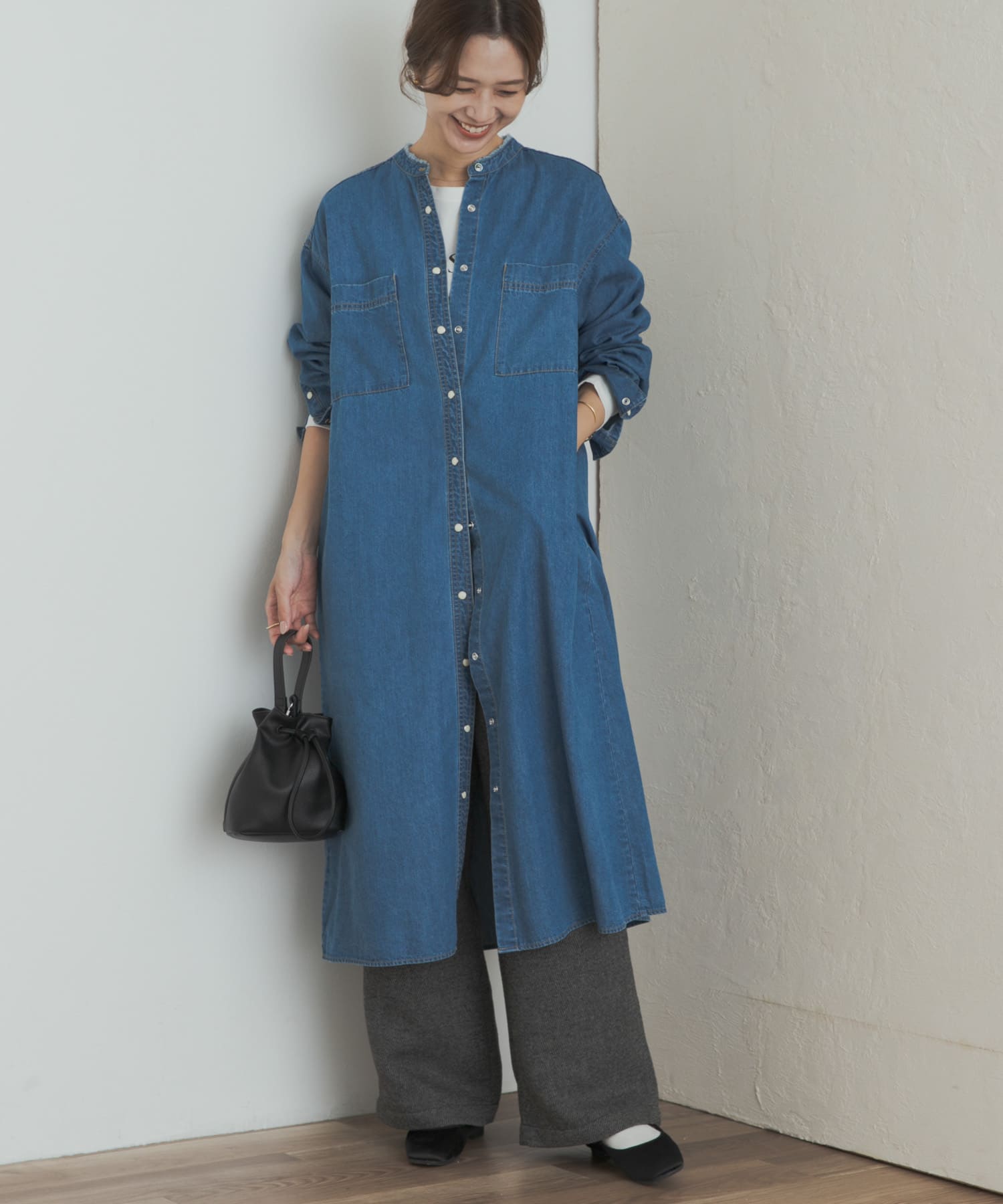 身長：168cm サイズ：M