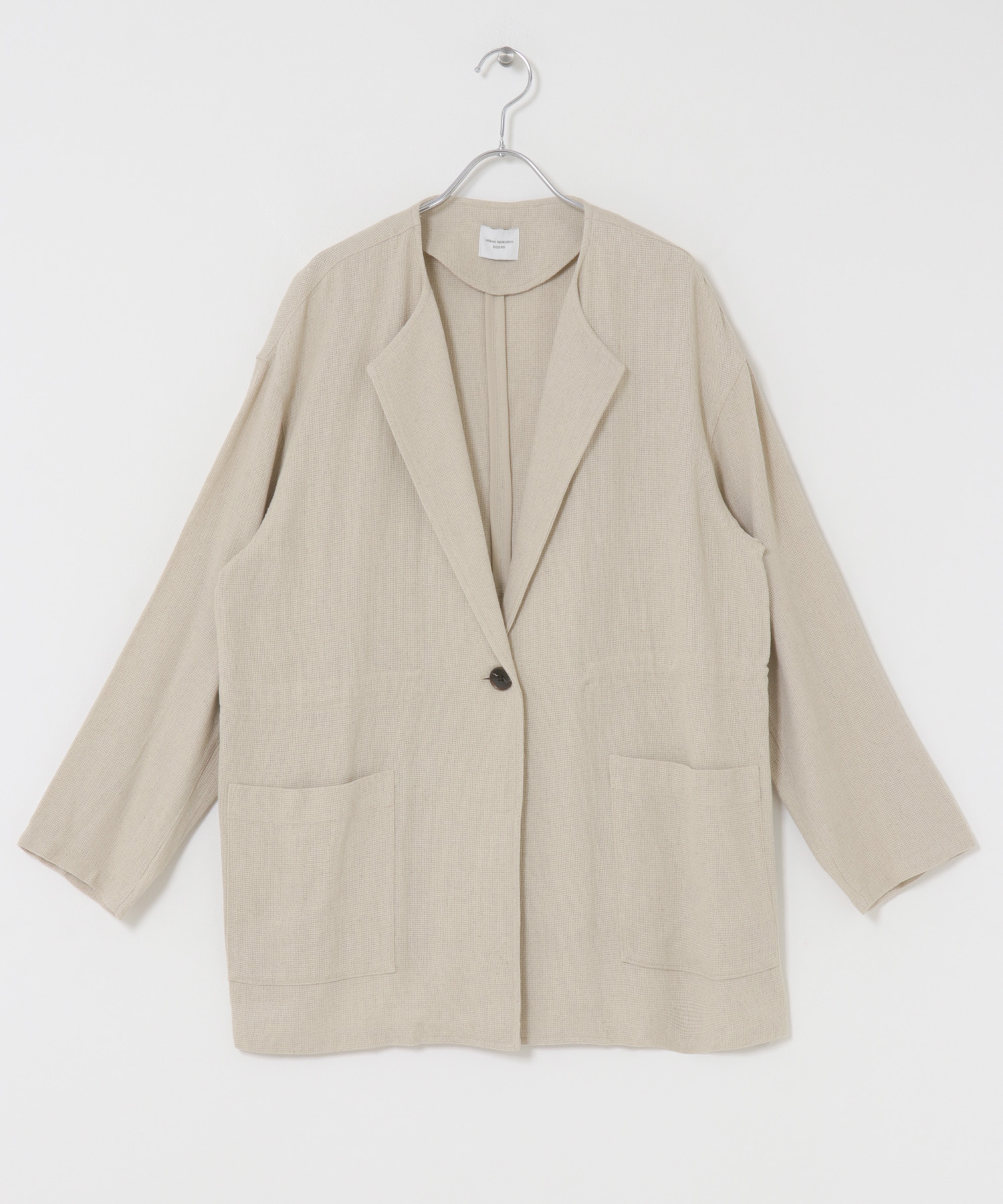 ウエストドロストジャケット BEIGE M