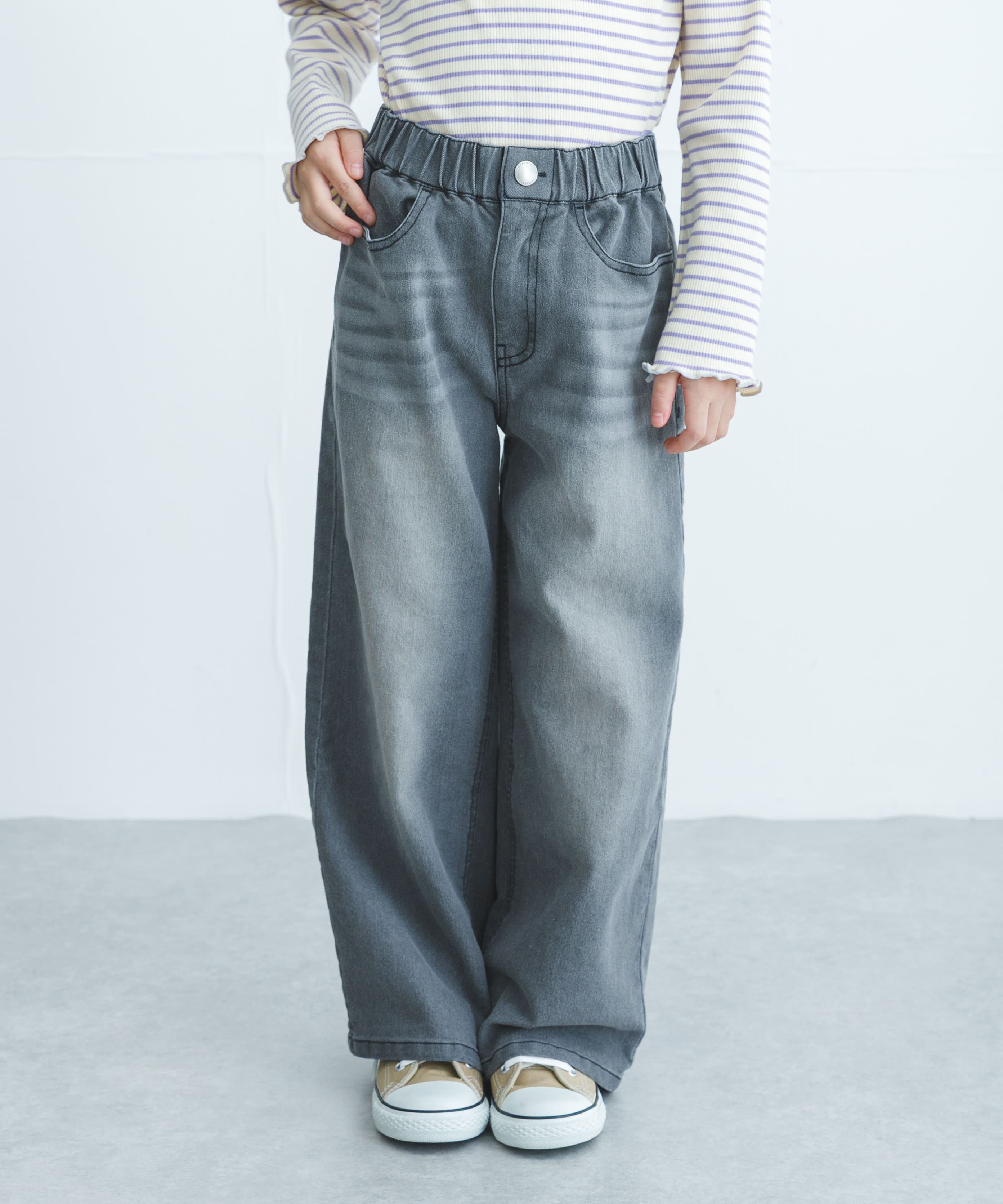 デニムイージーパンツ(KIDS)