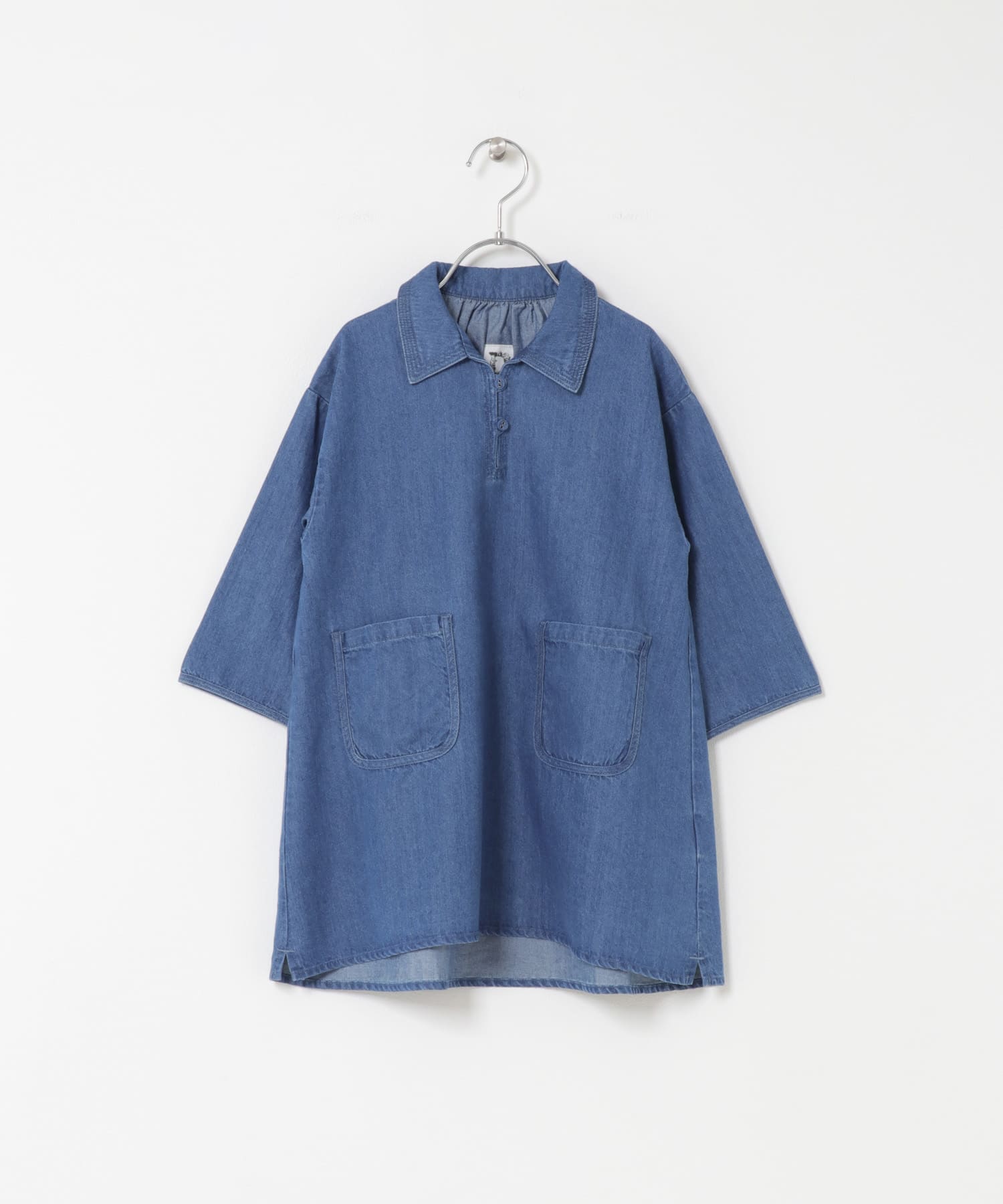 デニムミニワンピース(KIDS) INDIGO 105